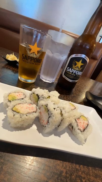 Tokyo Town Sushi - Happy hour California roll and happy hour large beer - Japanese Near Me - La Mirada, California