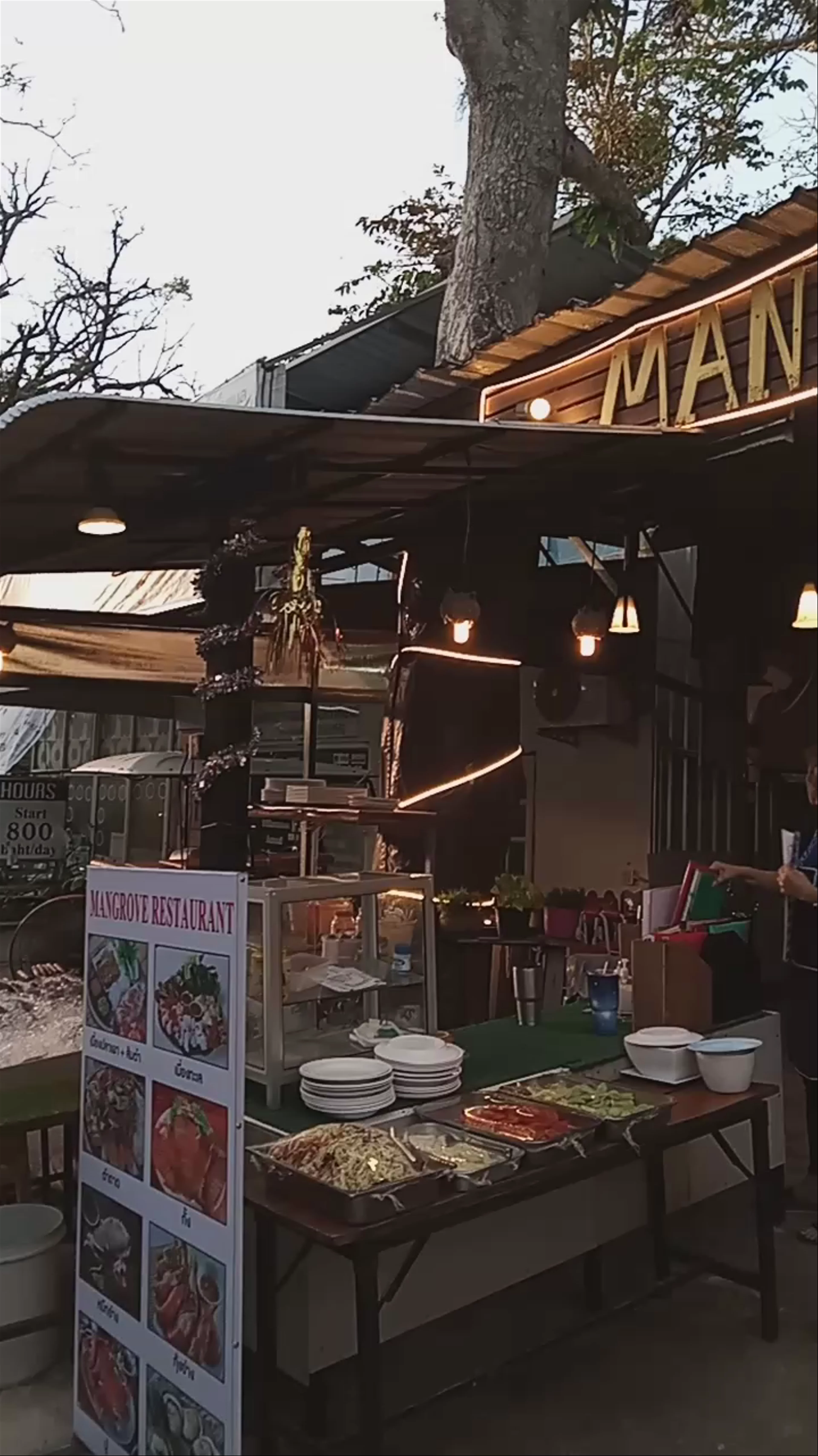 Mangrove Restaurant, Ao Nang, Mueang Krabi District, Krabi, Thailand