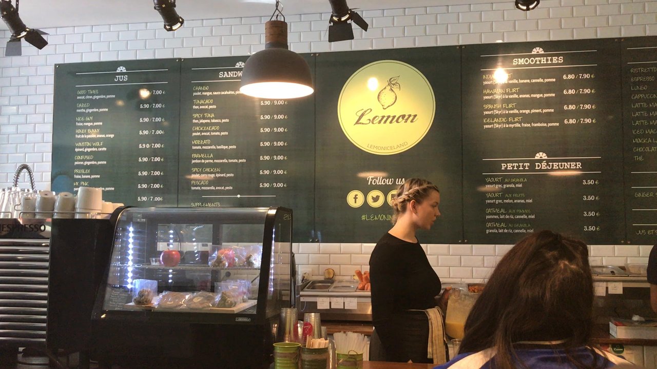 Lemon - All the way in Paris and yet the music is a reminder... - Sandwiches Near Me - Paris, 75