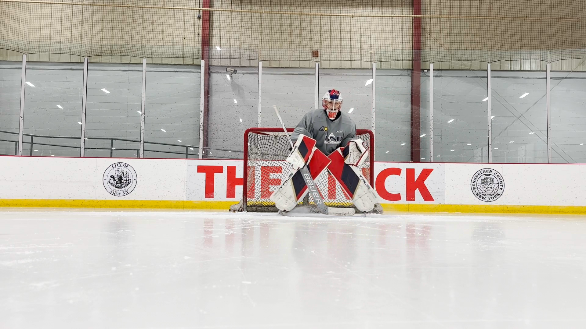 2025-10-02 Benjamin Tucker Art training with MAC Goaltending