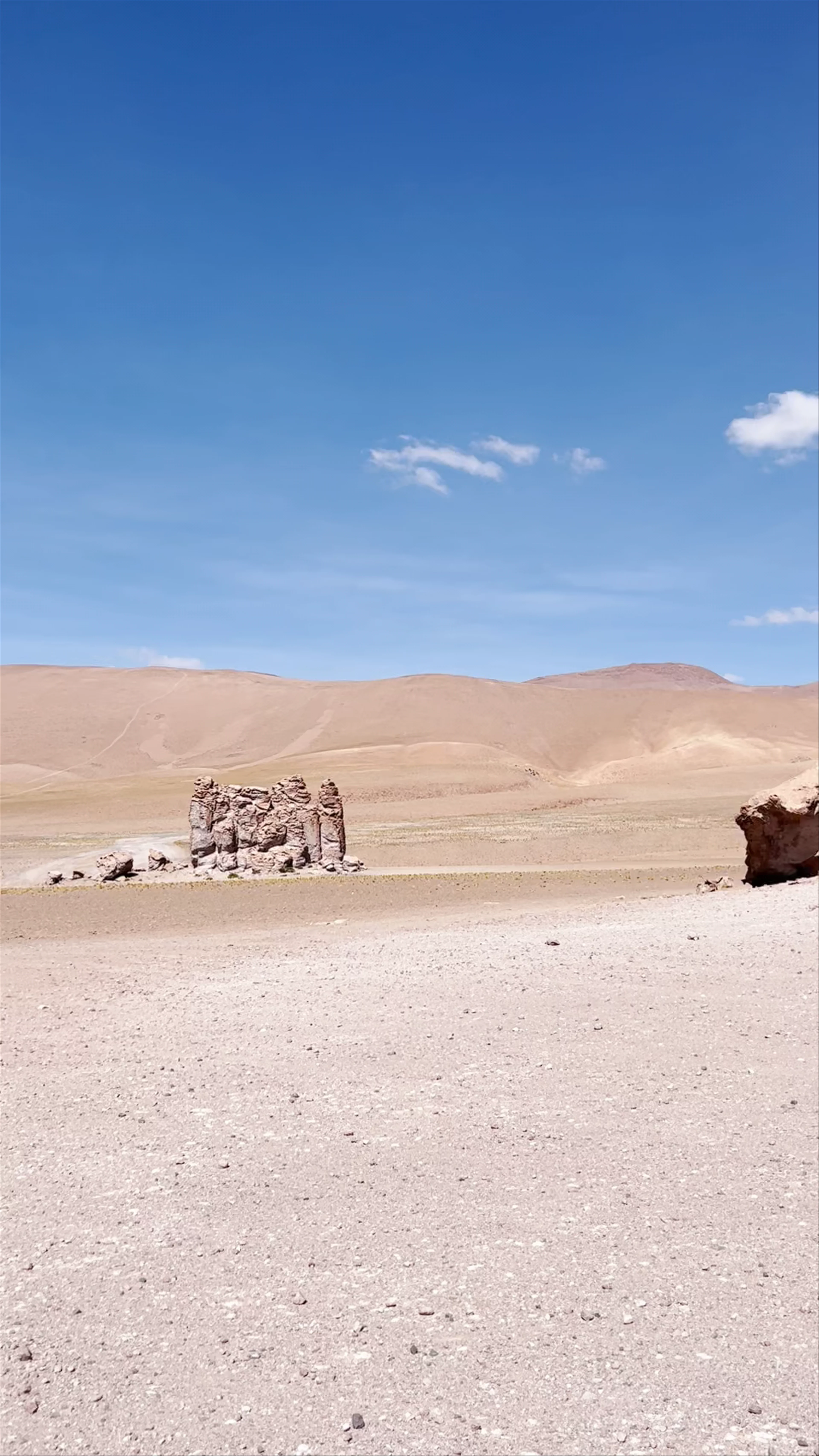 Monjes de La Pacana - Camino a Salar de Tara