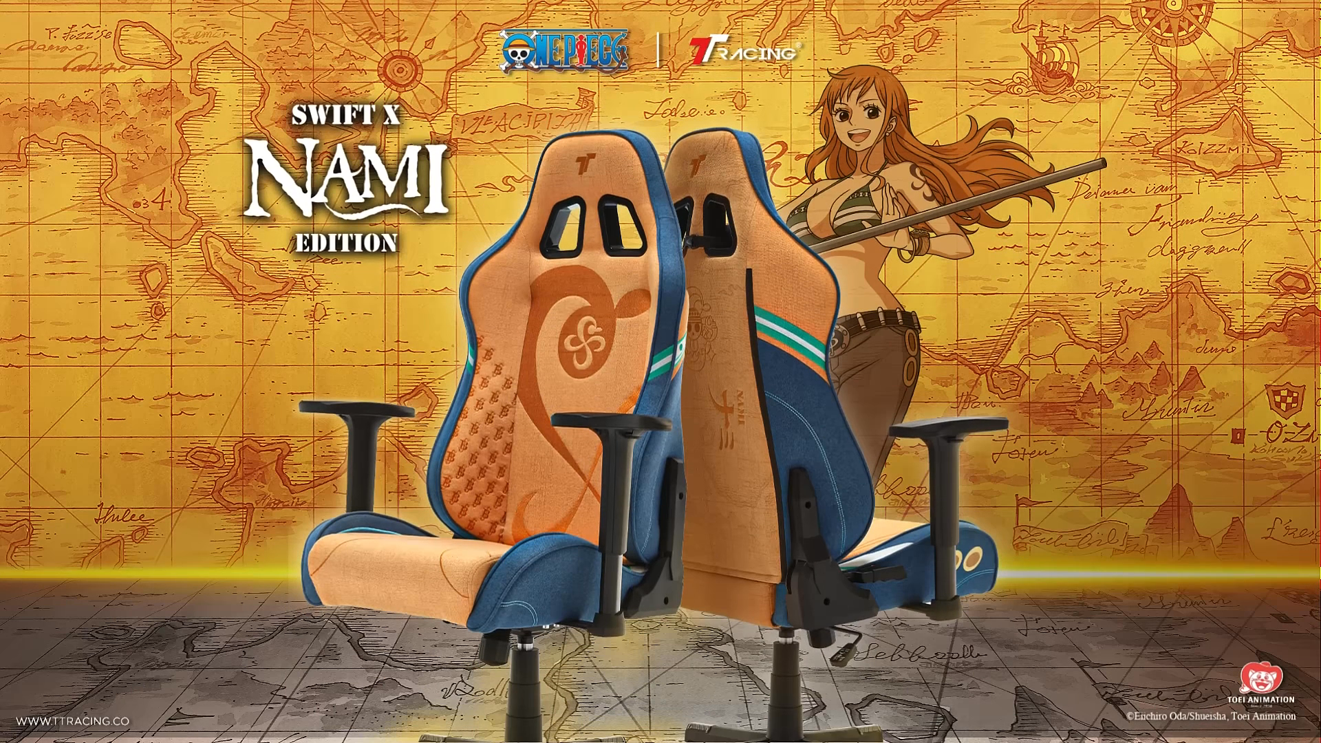 TTRacing Duo V4 Air Threads Fabric Gaming Chair - Chopper Edition