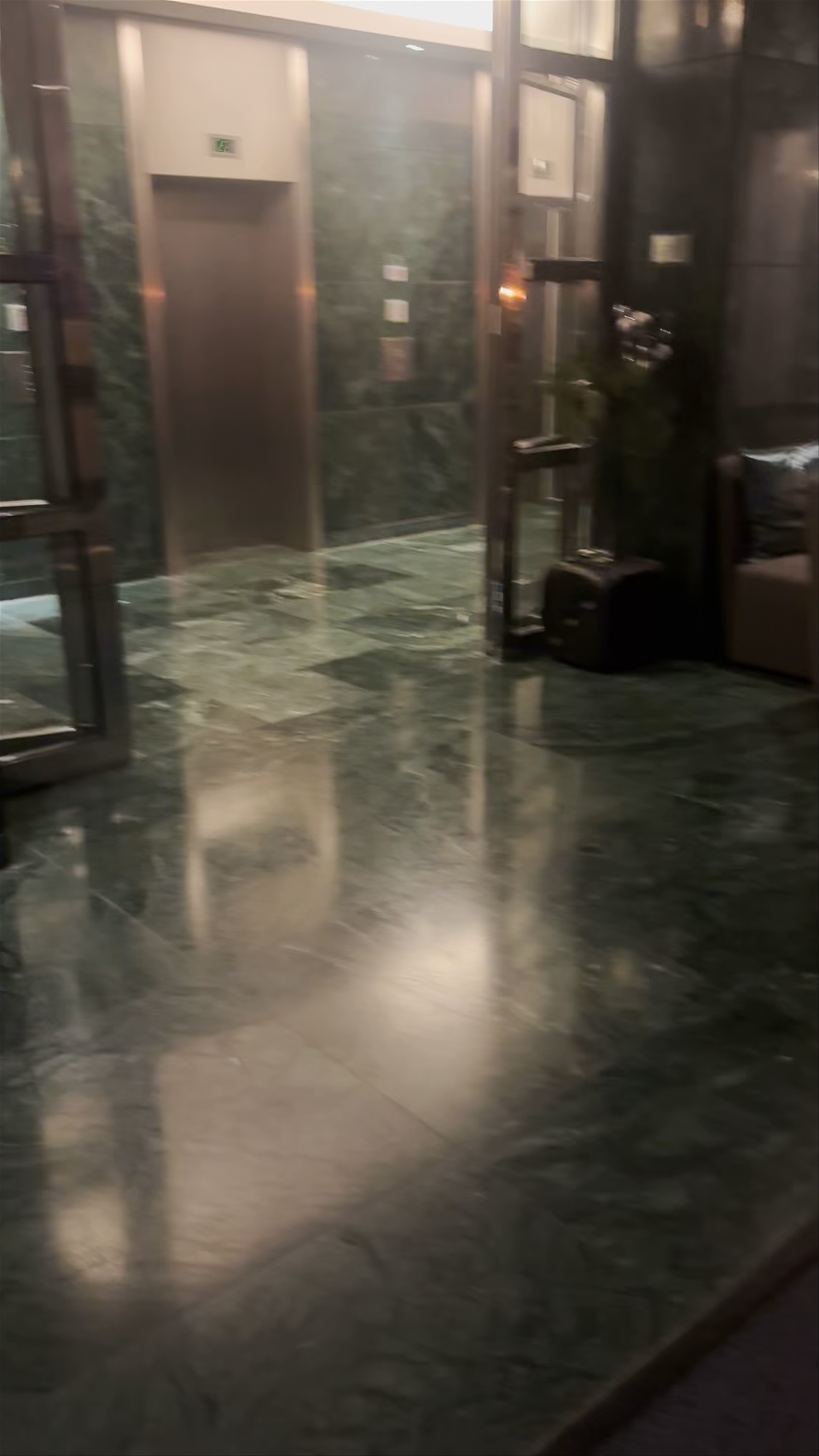 Le Méridien Hamburg: Elegant Hotel Lobby in Hamburg, Germany