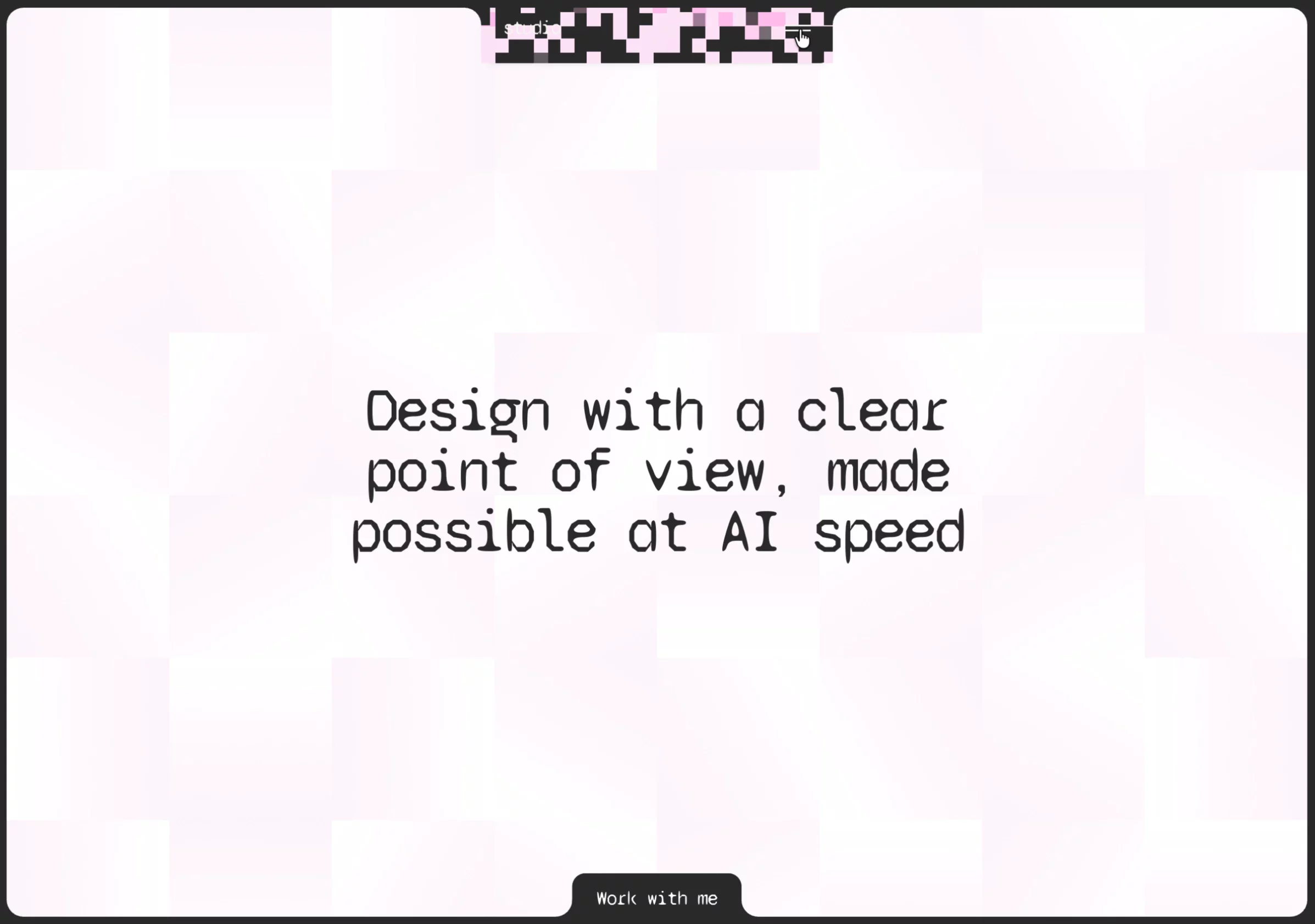 day 8/100 of design engineering things in @Framer pixel navigation on my mind today, just an exploration but I think it has some potential