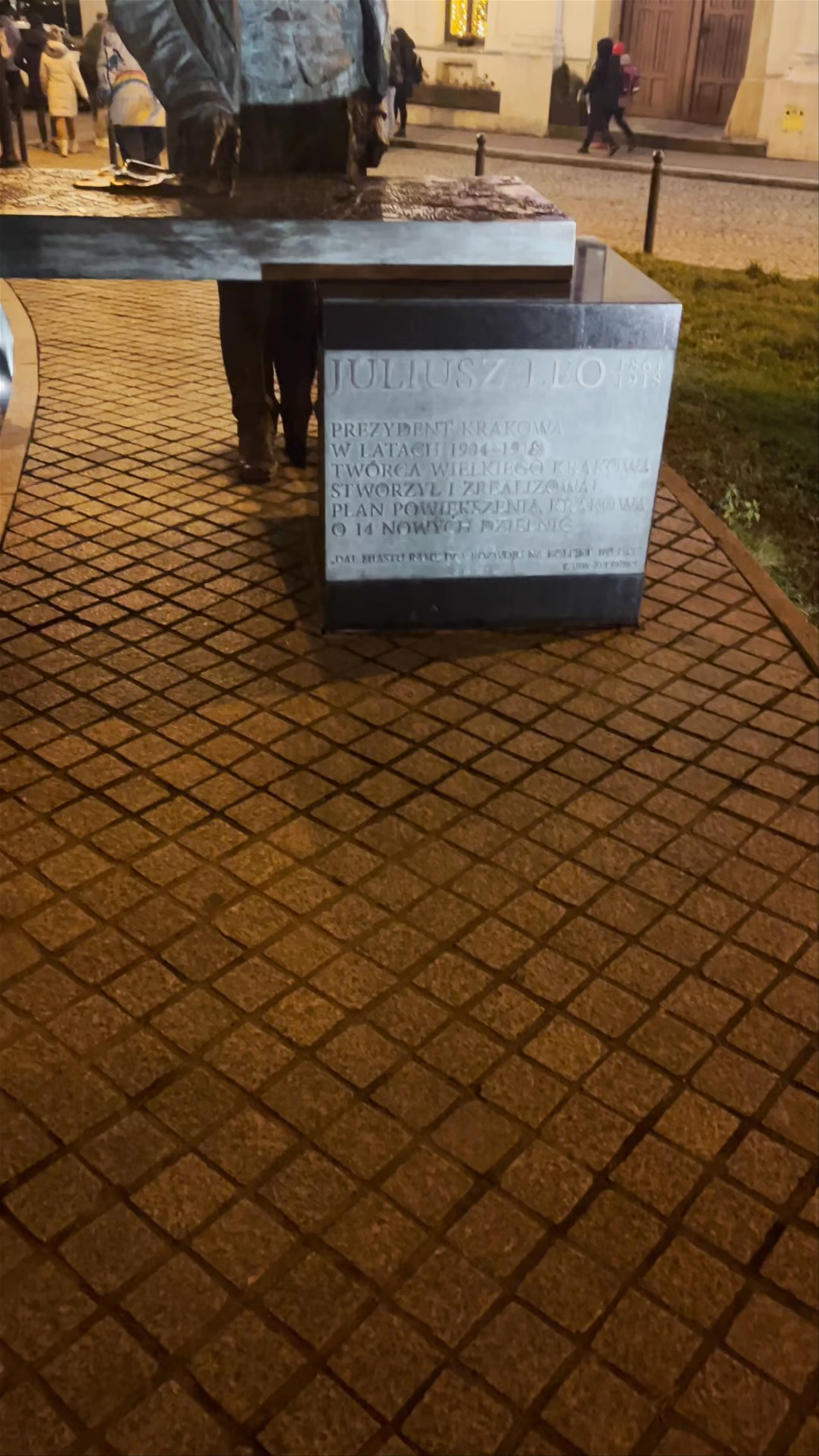 Pomnik prezydenta Juliusza Lea
