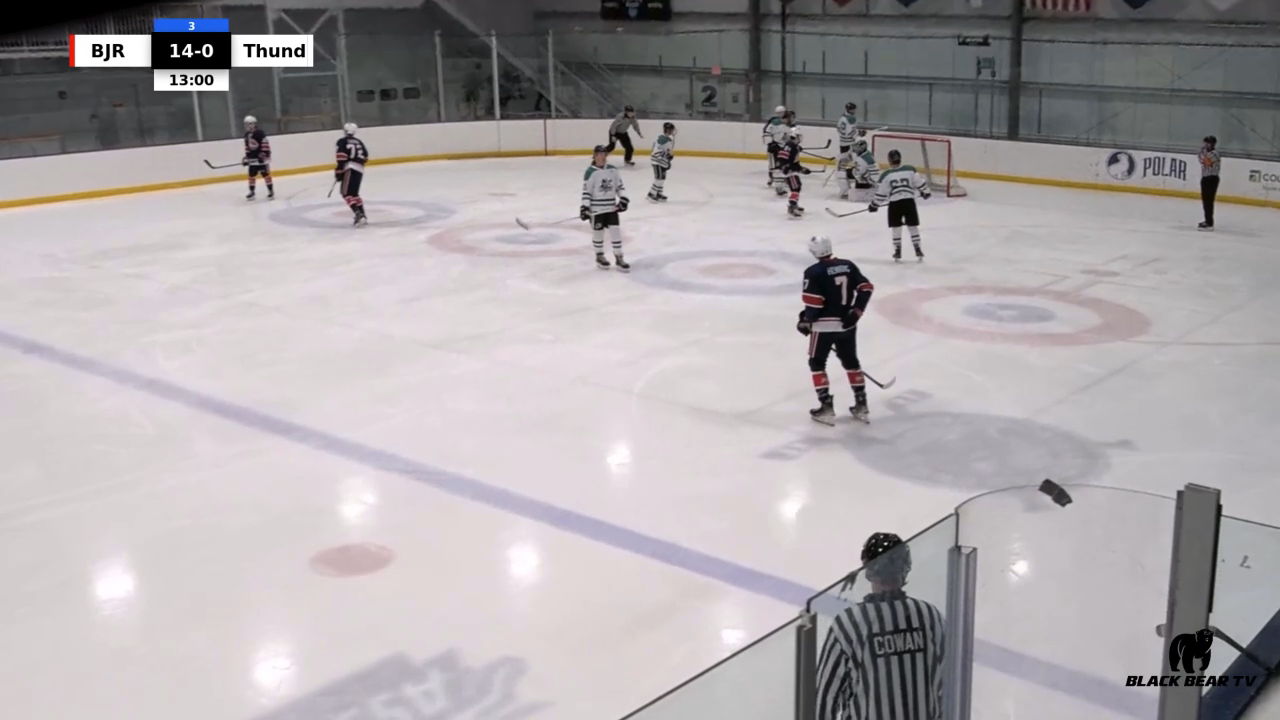 Glove save - 11/19/25 Jack Dysart Goalie for Thunder