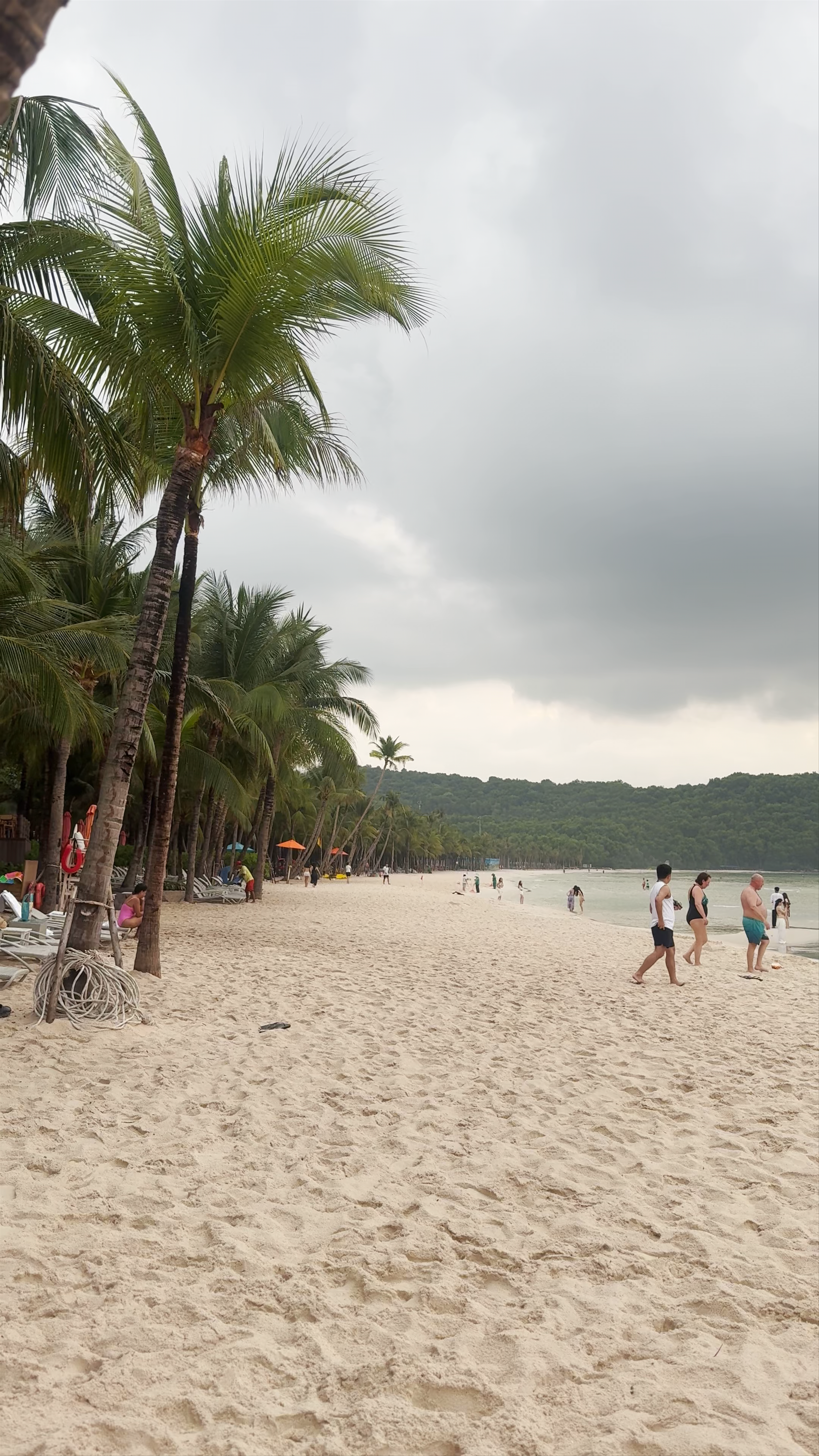 Overcast Tranquility at Premier Residences Phu Quoc Emerald Bay Beach