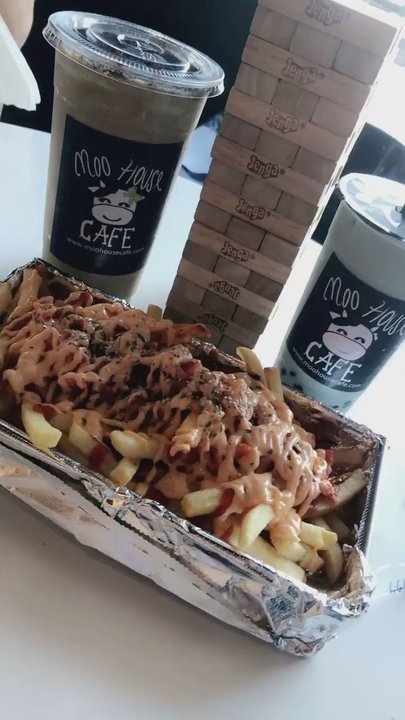 Moo House Cafe - Korean fries! Delicious! - Cafes Near Me - Spring, Texas
