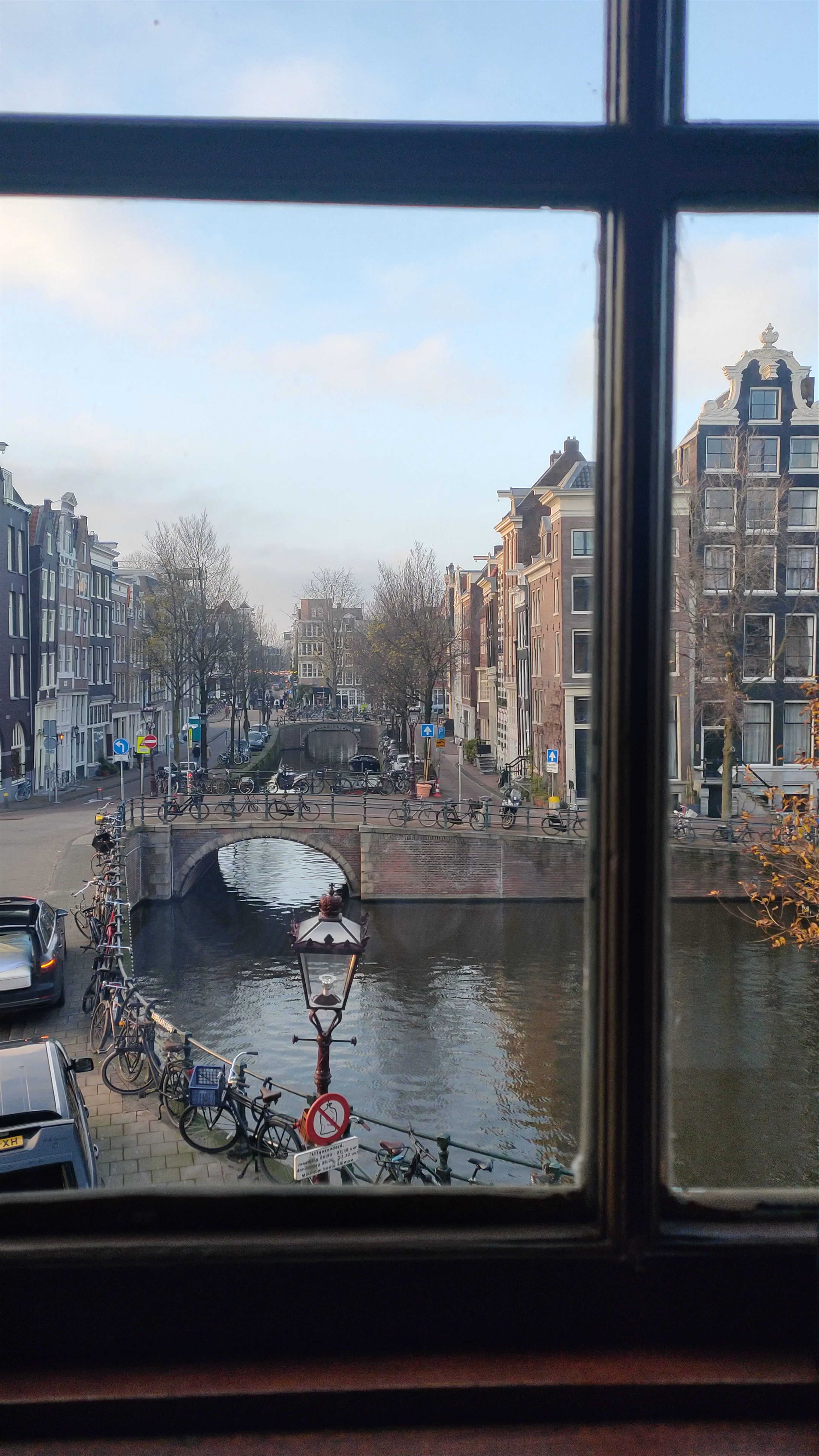 Serene Canal Views from Singel, Amsterdam