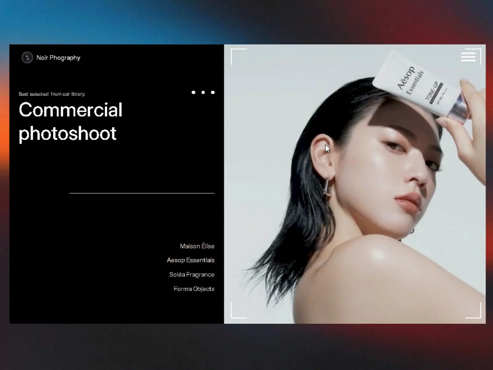 smooth fixed scroll to showcase your portfolio