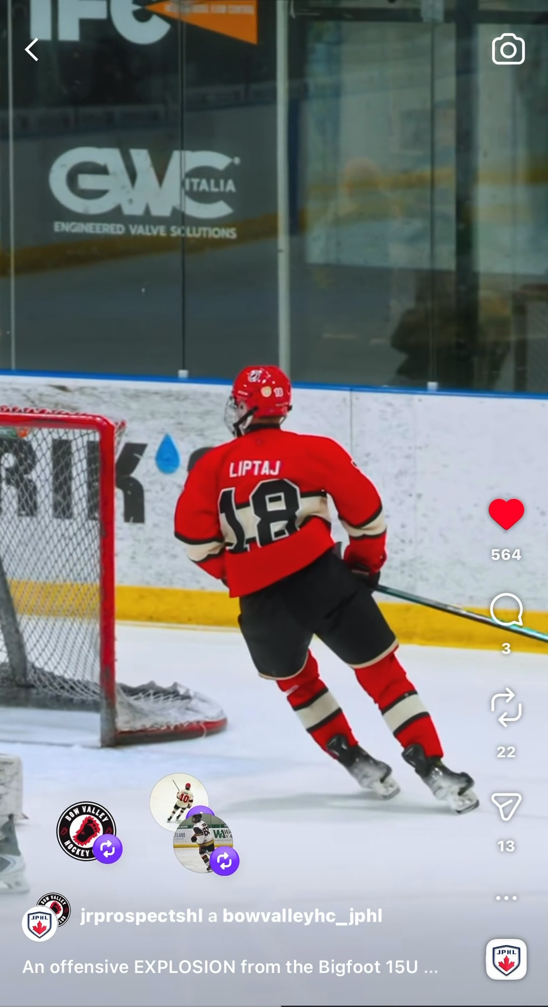 Milan Liptaj: Bow Valley Yeti U18 Offensive Highlights