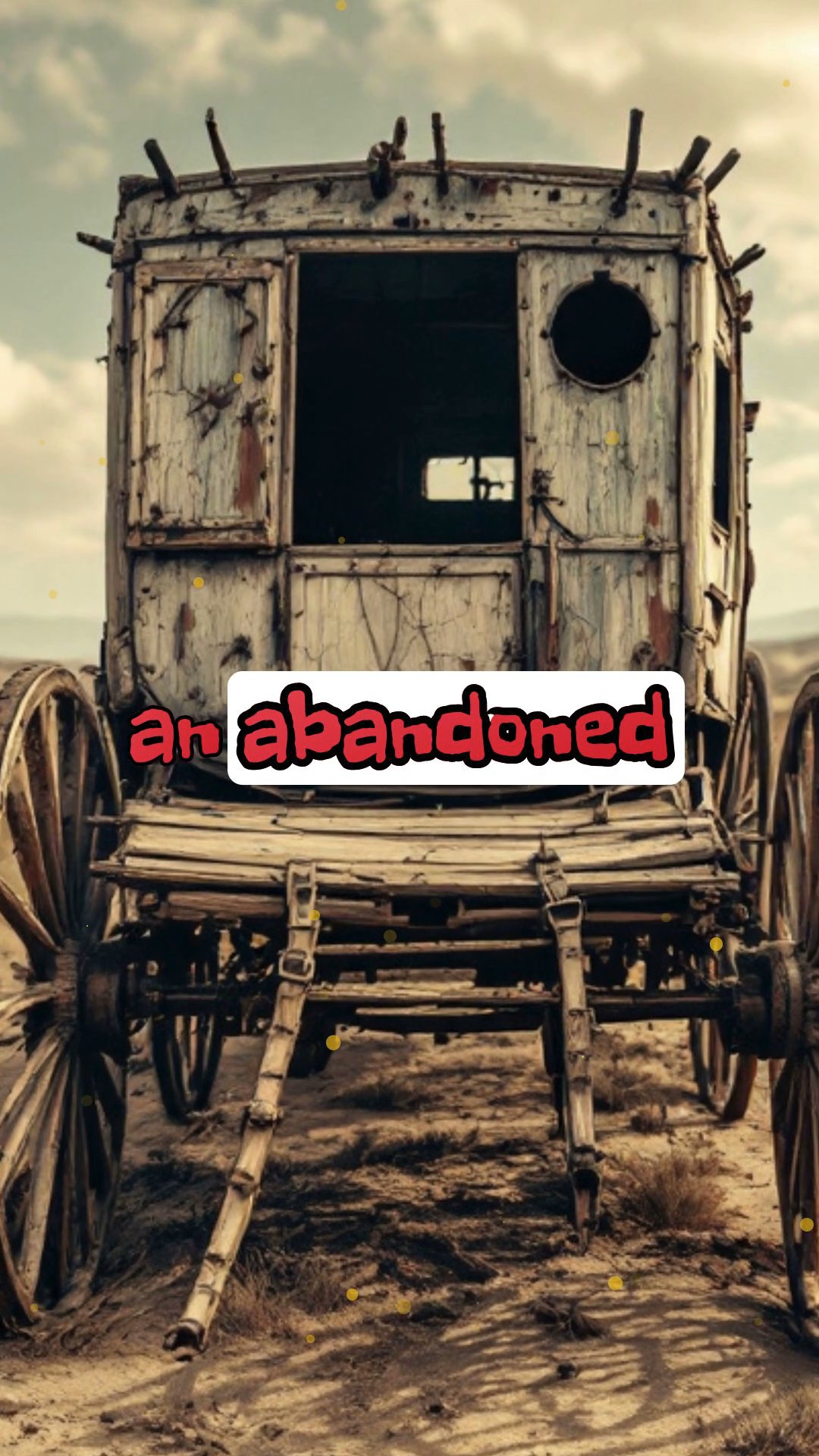 The Abandoned Stagecoach's Last Journey: Echoes from the Old Trails