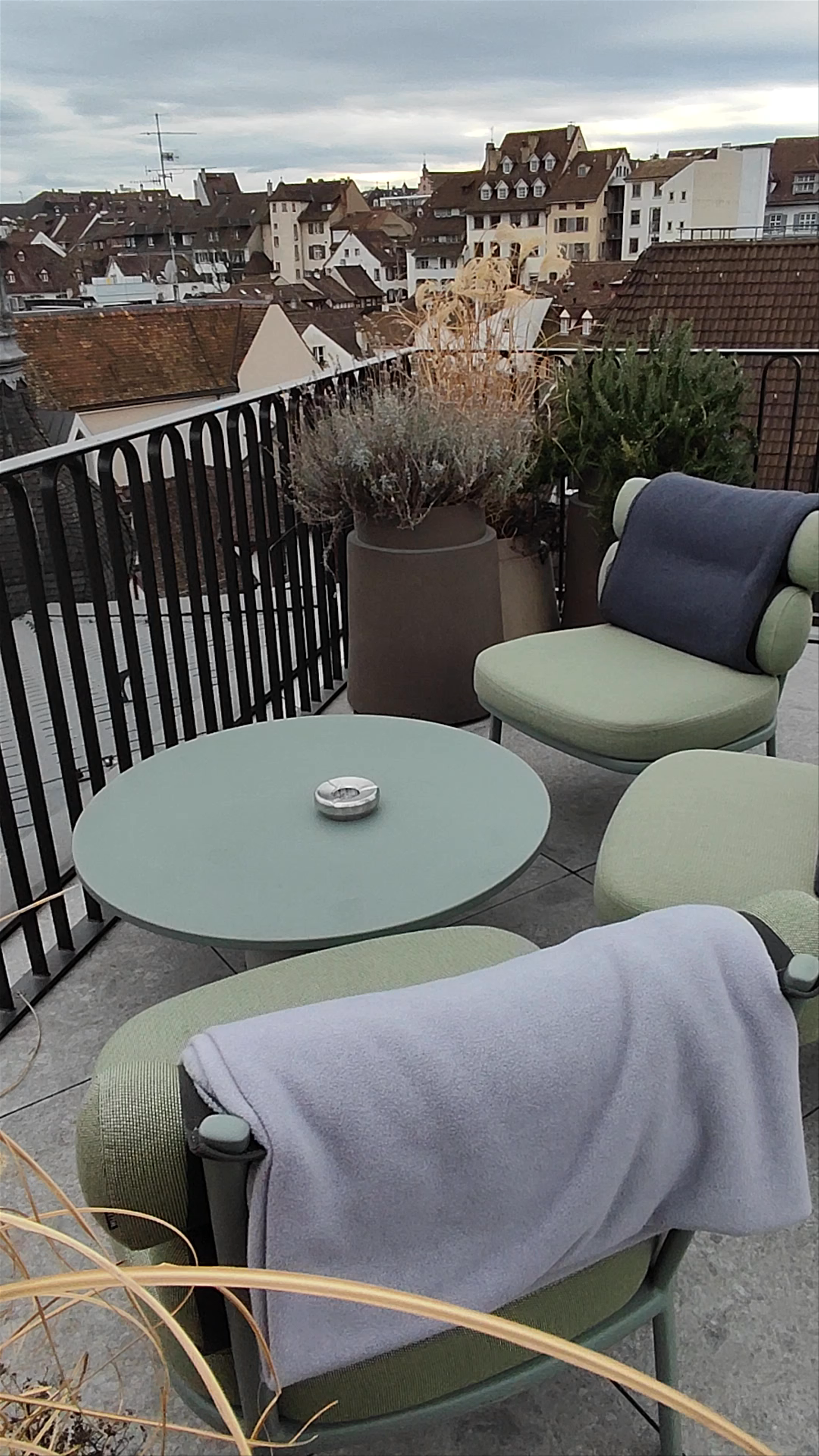 Cozy Rooftop View at Hotel Märthof Basel
