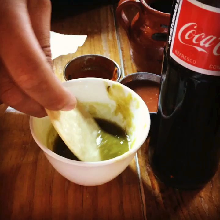 Casa Jacaranda - Cocina Mexicana - Dip baby dip Salsa verde to start - Mexican Near Me - Venus, Texas