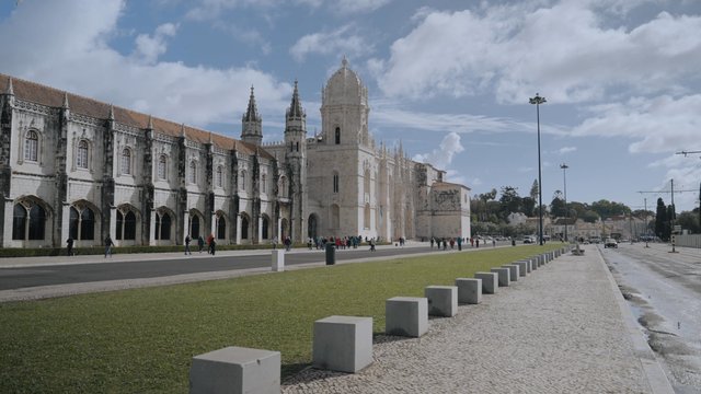 The Jeronimos Monastery in Lisbon, Portugal