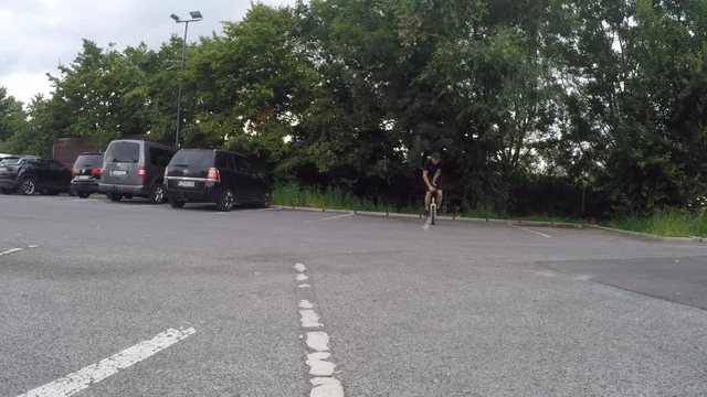 riu set: kickflip to reverse-stepoverroll 360 to reverse-inward-varialroll