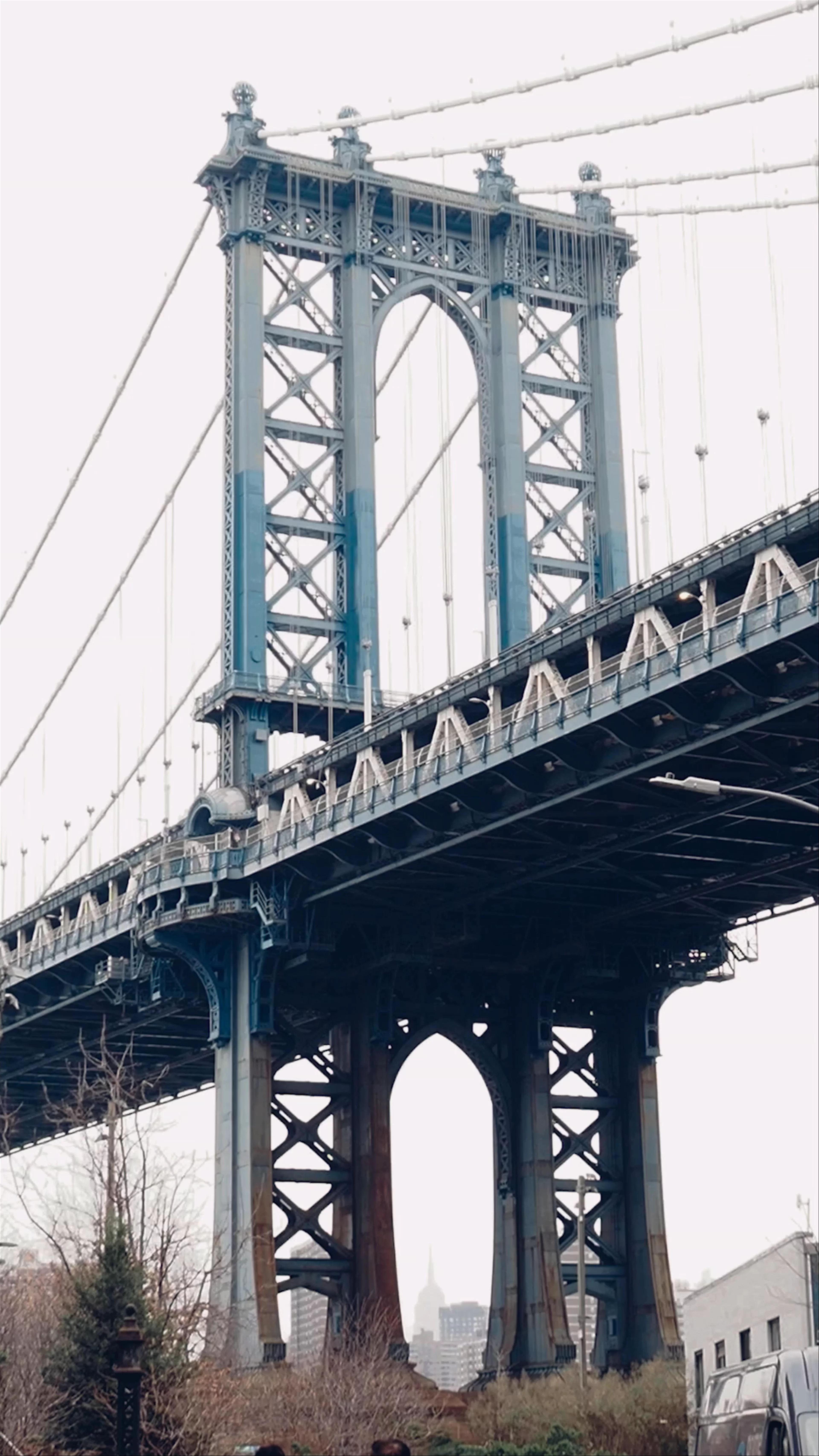 Dumbo - Manhattan Bridge View, Washington Street, Brooklyn, NY, USA