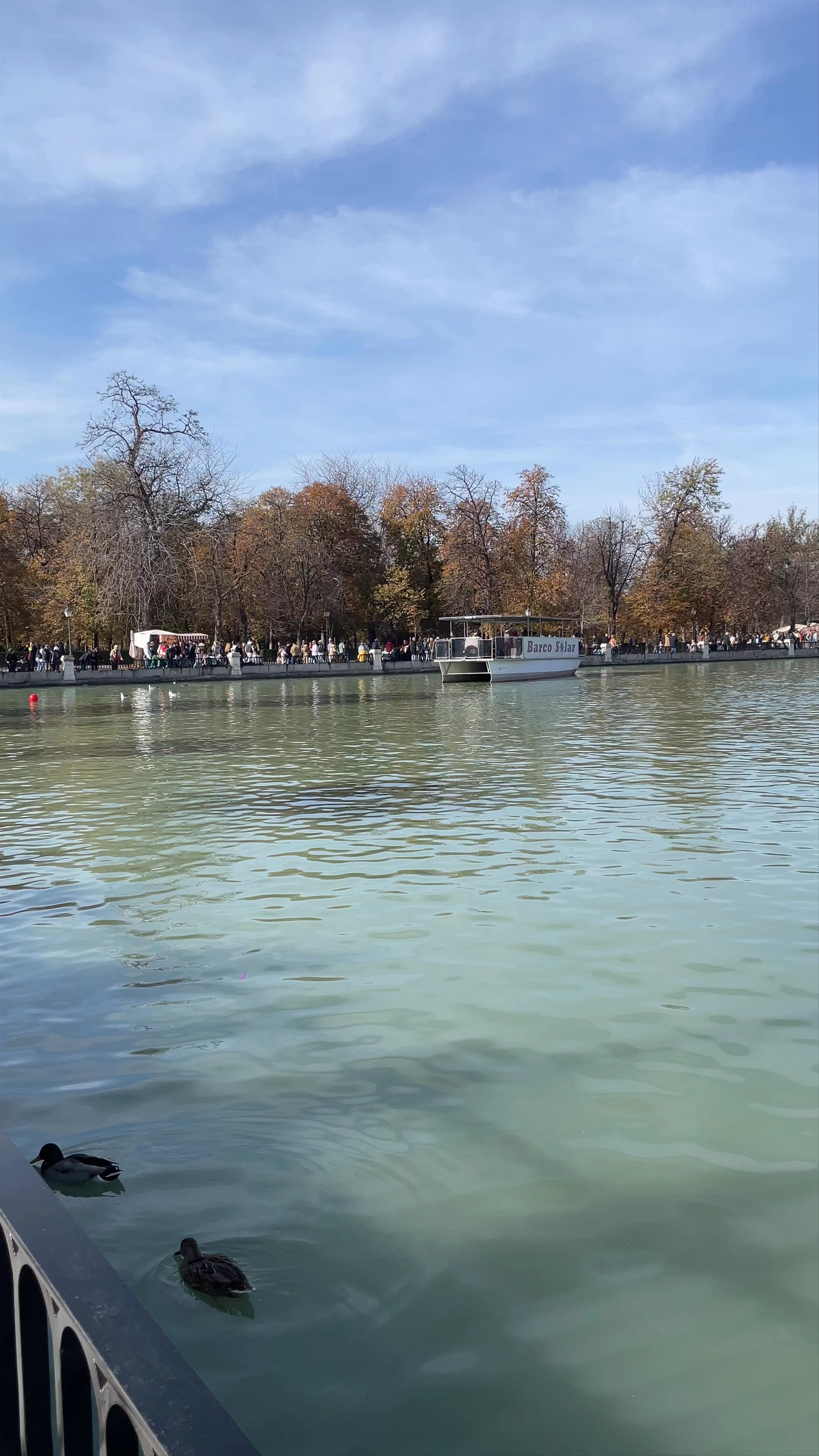 Estanque Grande de El Retiro, Paseo de Colombia, Madrid, Spain