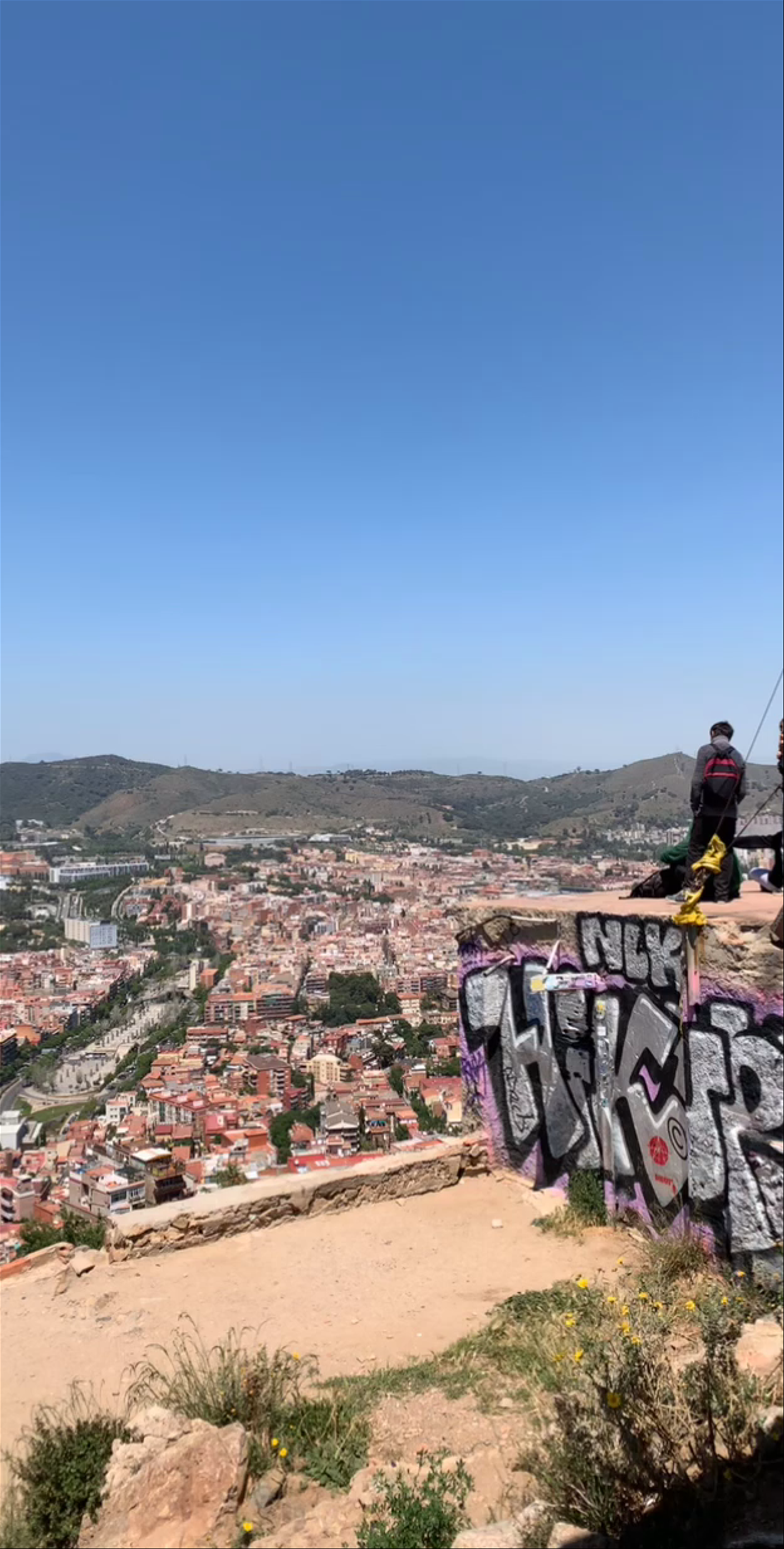 Panoramic Views from MUHBA Turó de la Rovira, Barcelona