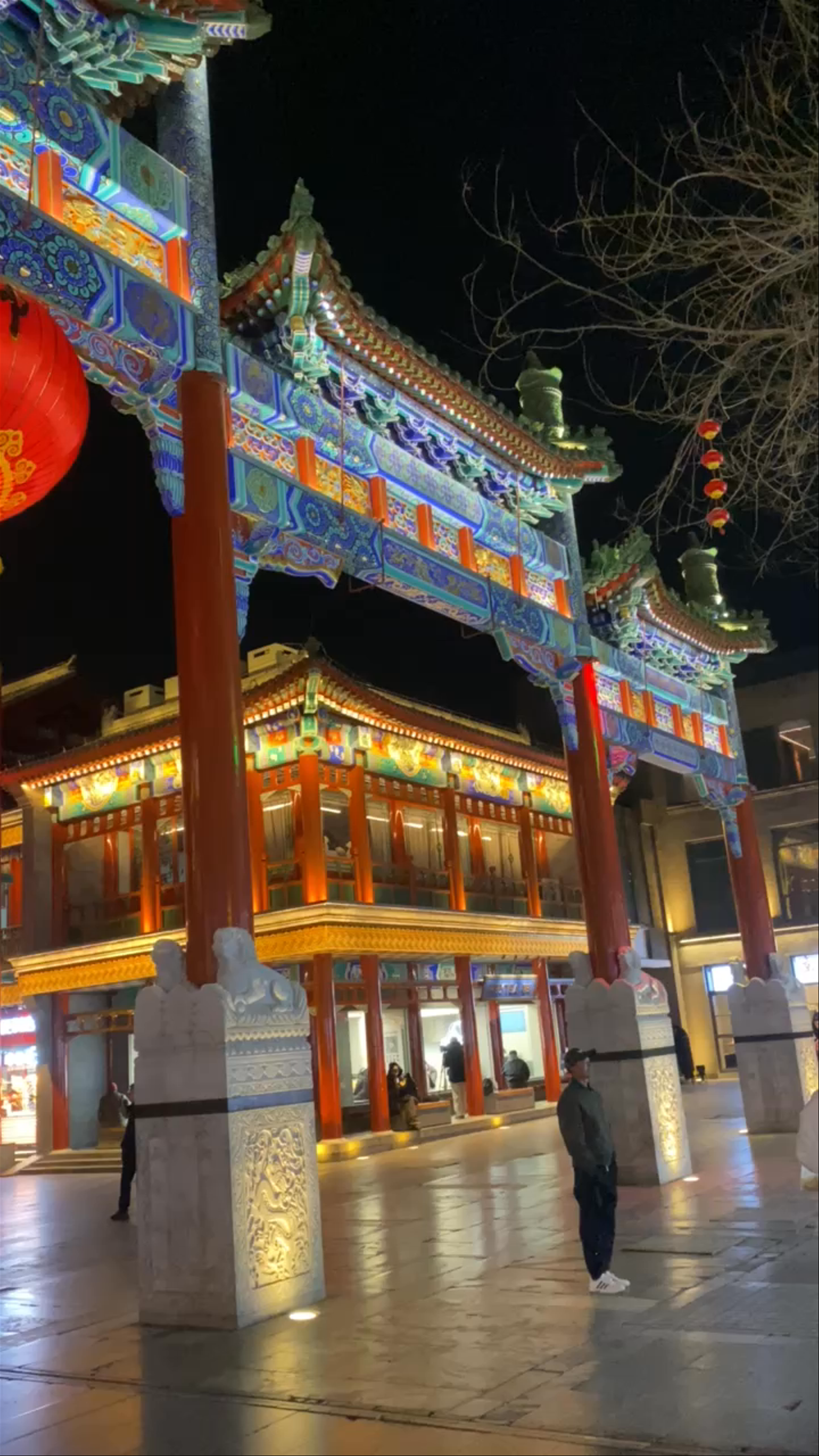 Tiananmen Square at Night: Illuminated History and Vibrant Streets of Beijing