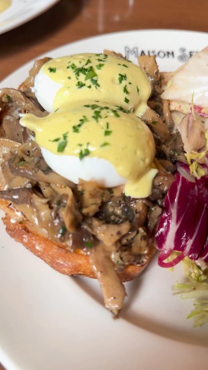 Maison Selby - Mushroom Toast - French Near Me - Toronto, Ontario