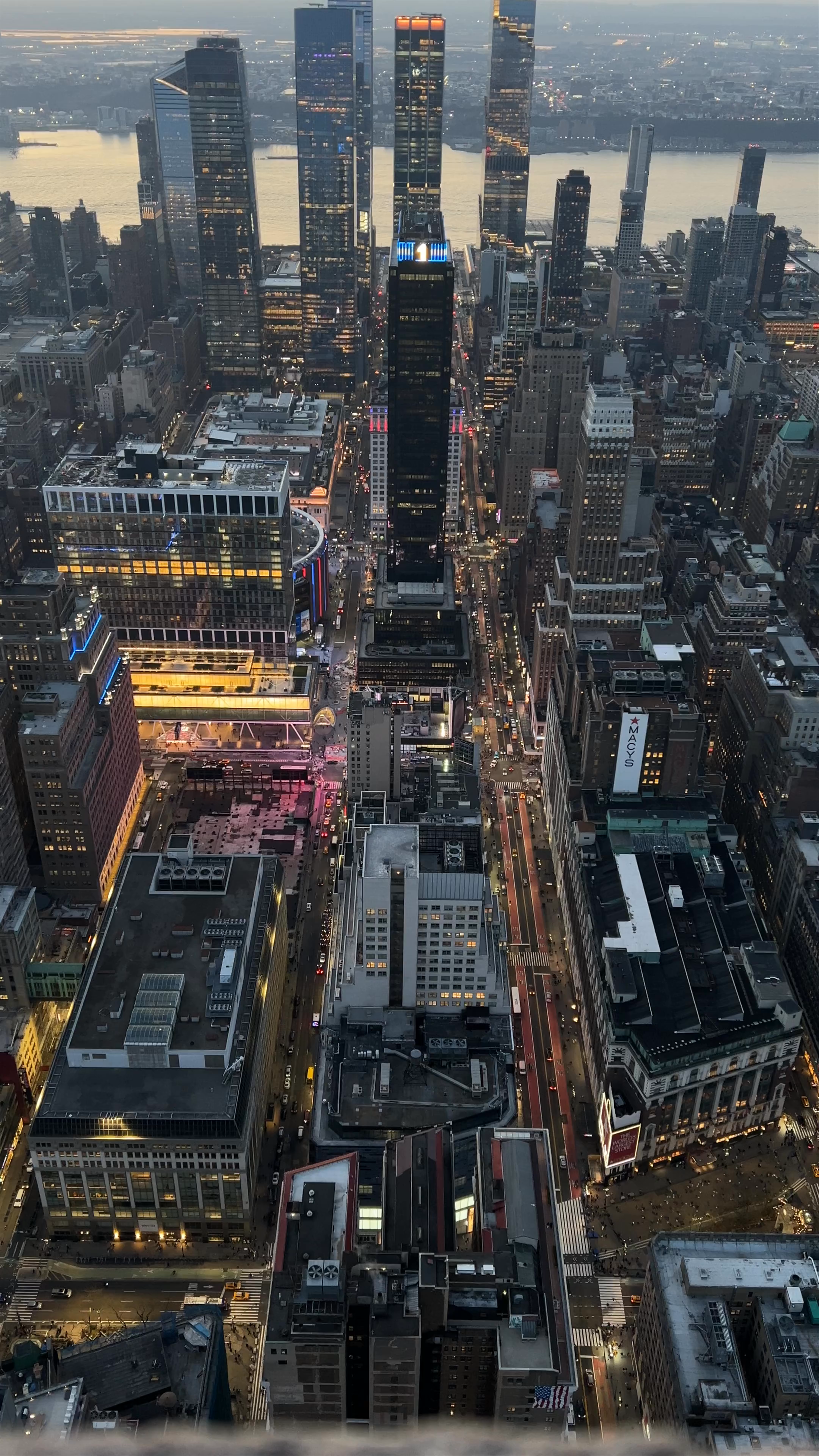 Empire State Building Twilight Skyline View, New York City