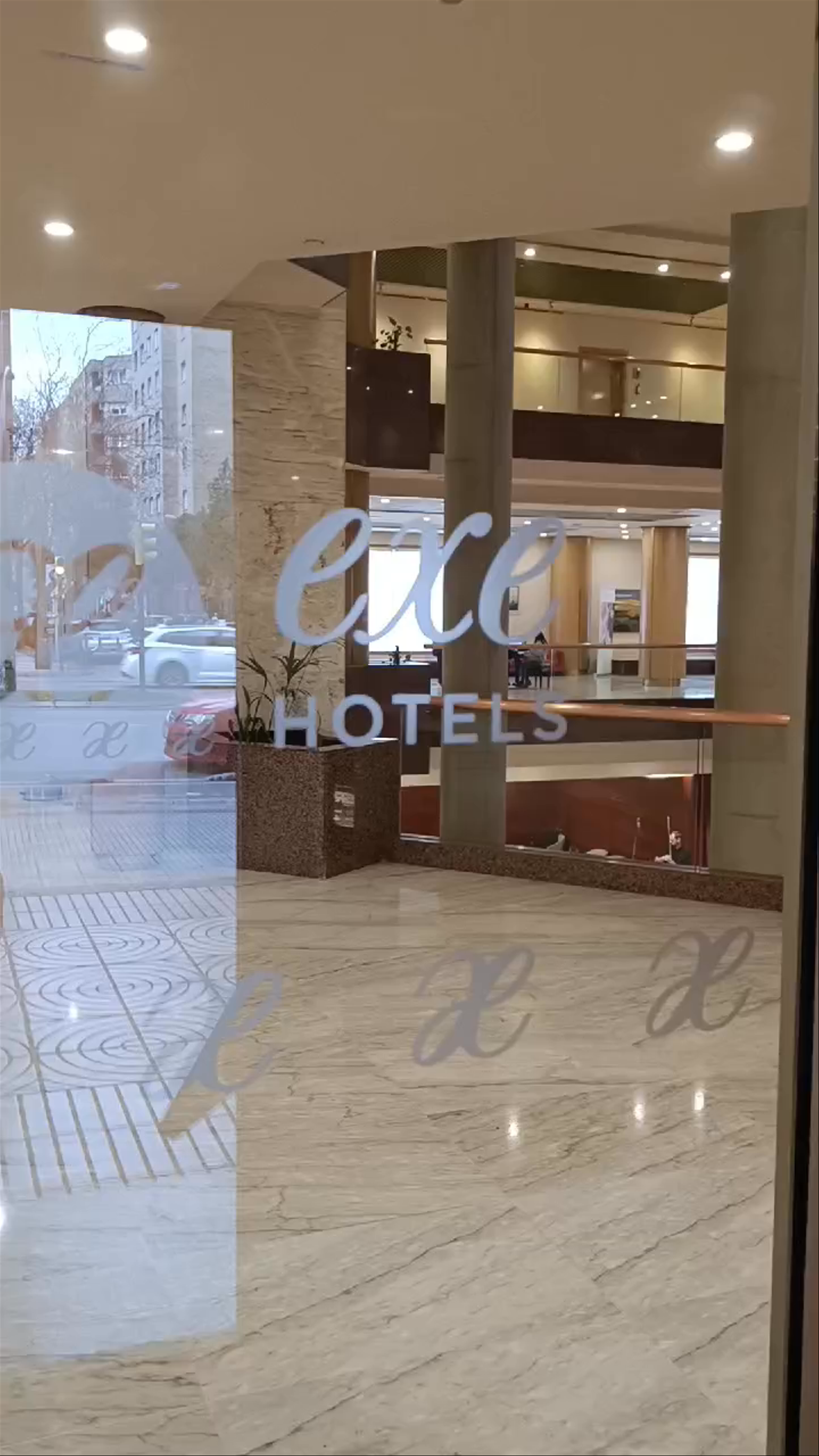 Inside Hotel Exe Boston - Zaragoza’s Modern Multi-Level Interior