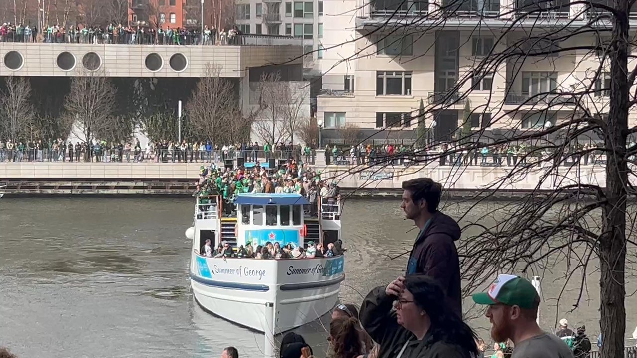 The Mart River Park - St Patty day cruise - Parks Near Me - Chicago, Illinois