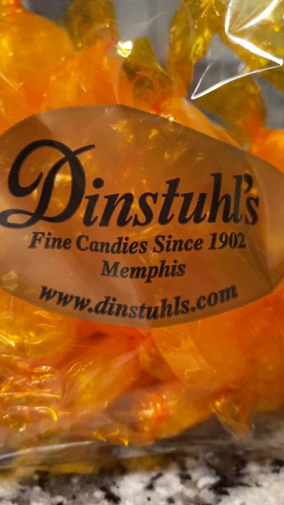 Dinstuhl's Candies - A bag of butterscotch and salted caramel - Candy Stores Near Me - Memphis, Tennessee