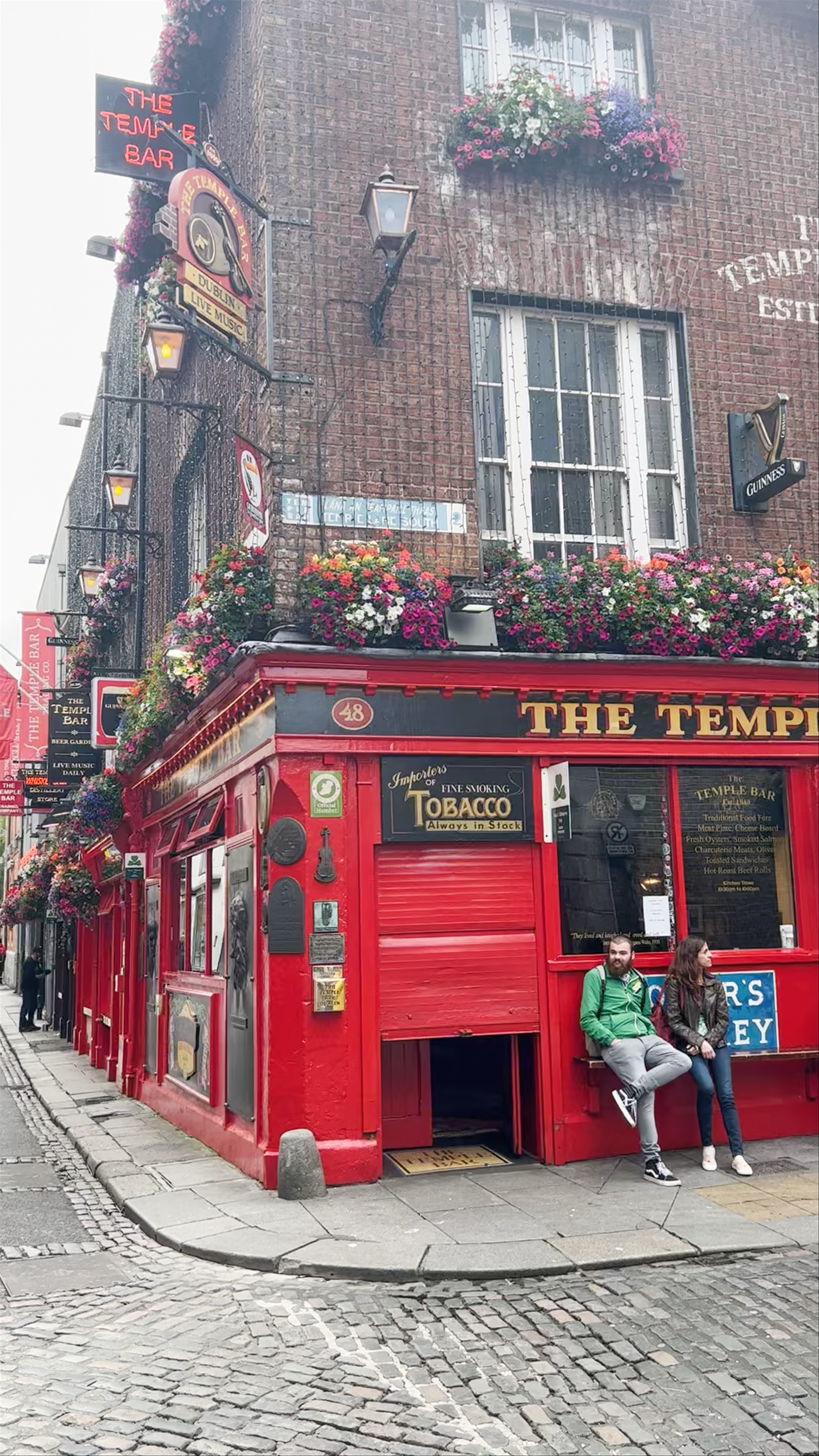 The Temple Bar: Iconic Dublin Pub Experience