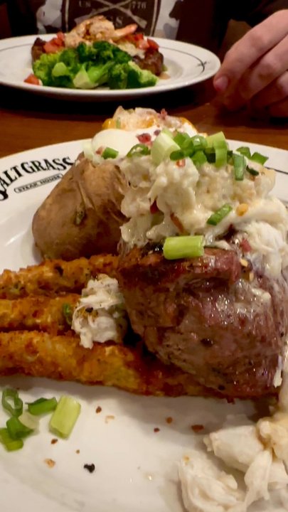 Saltgrass Steak House - Steaks all around! - Seafood Near Me - Denton, Texas