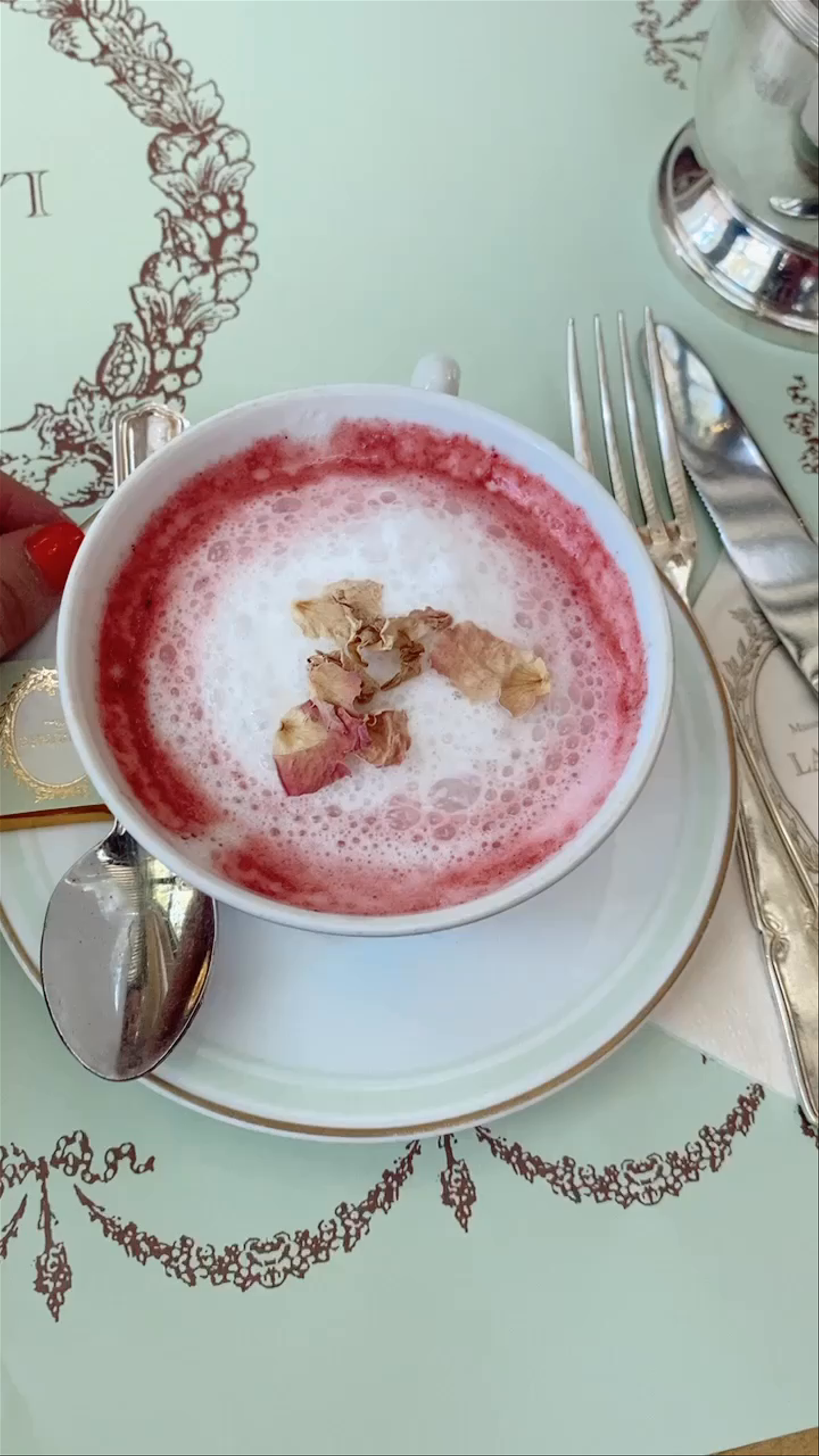 Elegant Afternoon at Ladurée Paris Royale