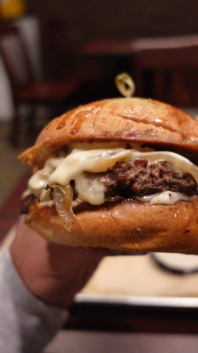 Flip N Dip Burger - F&D Mushroom - Halal Near Me - Cypress, Texas