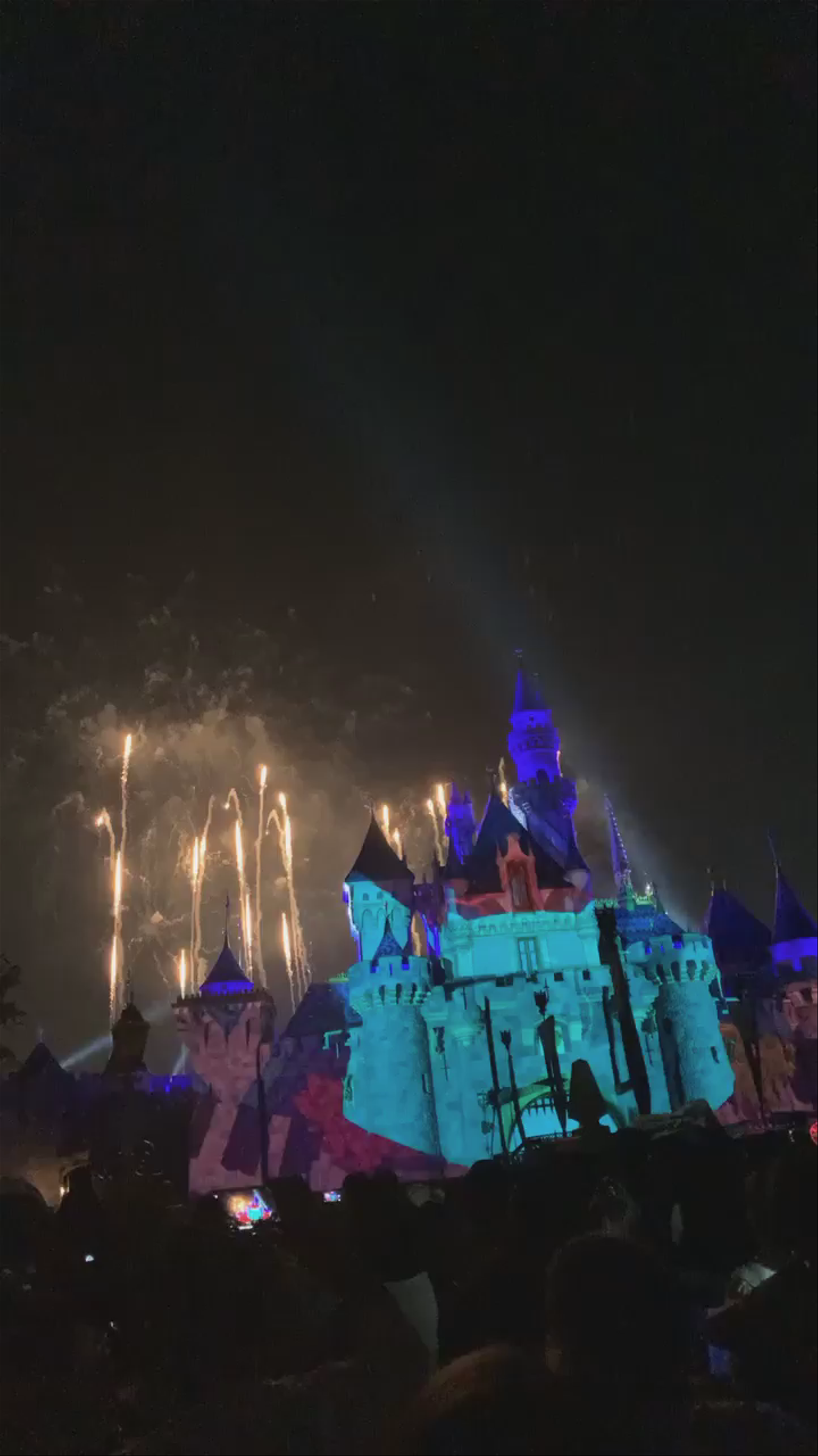 Magical Night Fireworks at Disneyland Anaheim