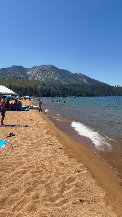 Baldwin Beach - Beautiful beach - Beaches Near Me - South Lake Tahoe, California