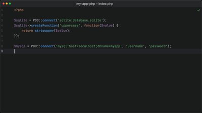 Create type-safe PDO connections in PHP 8.4