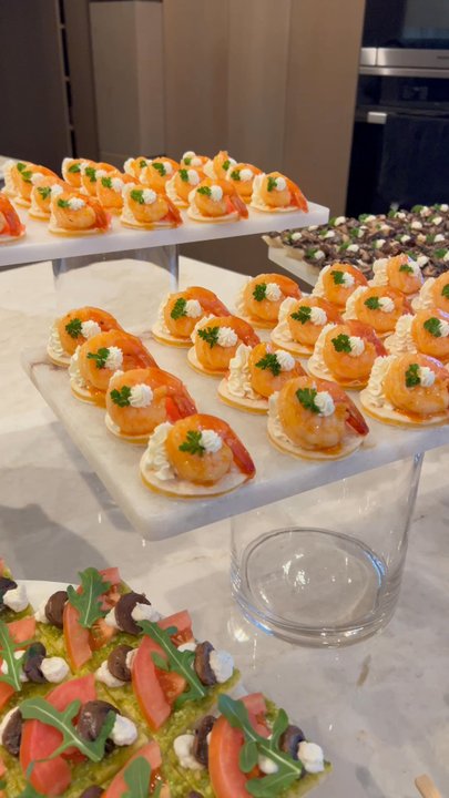 Sit Catering - Mango habanero shrimp on mini quesadilla - Caterers Near Me - Van Nuys, California