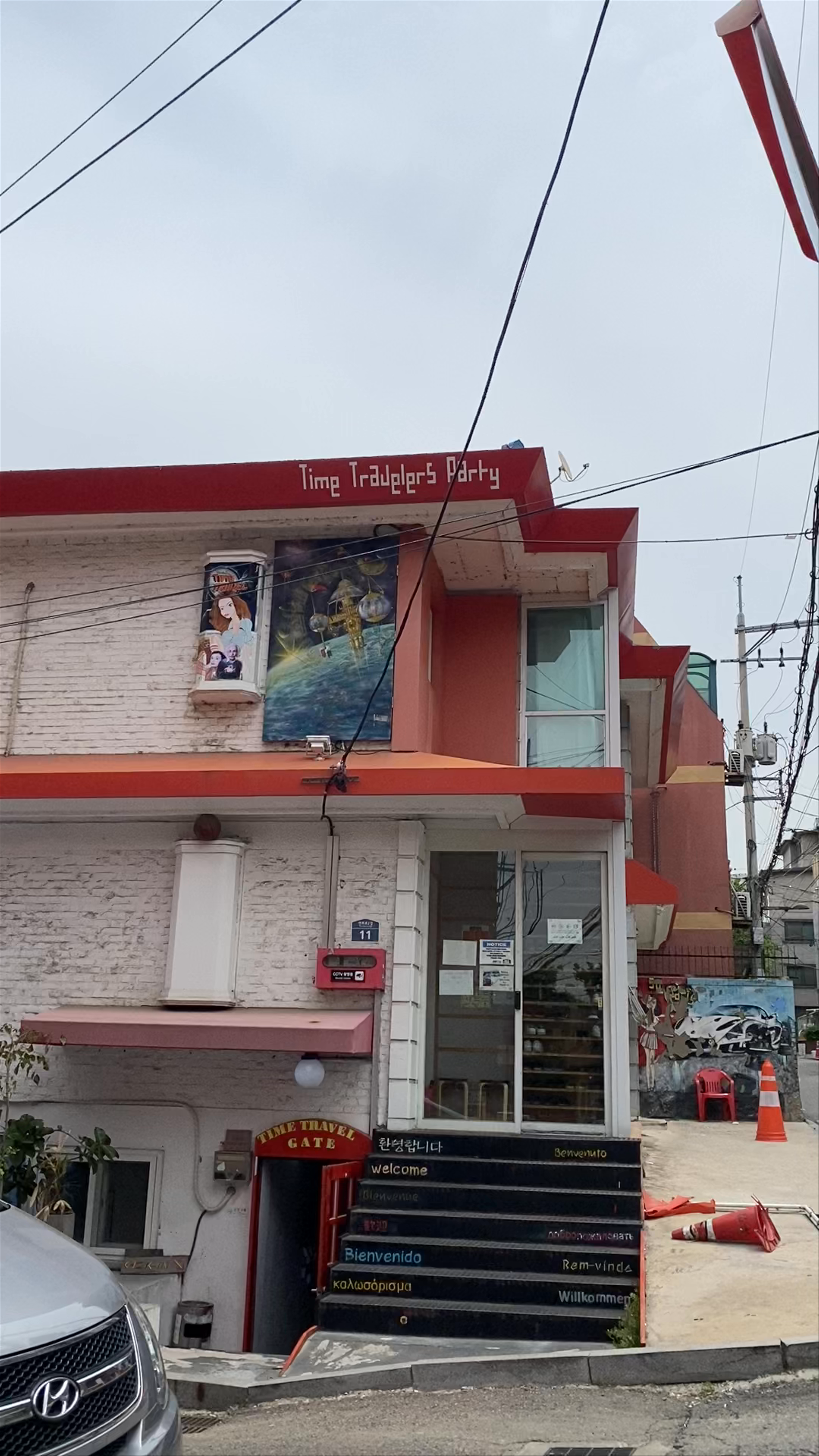 Time Travelers Party Hostel in Hongdae