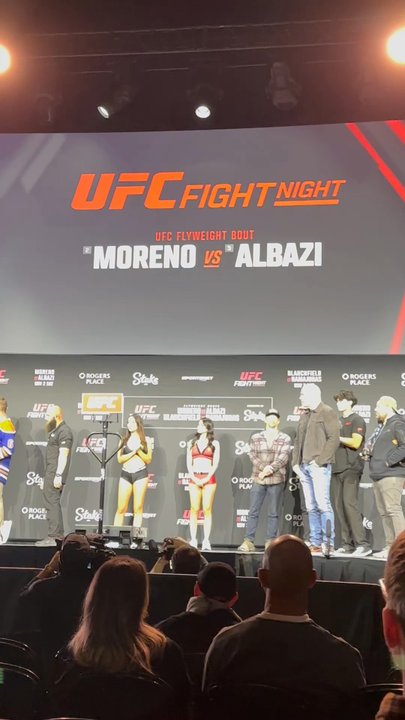 Edmonton Expo Centre - UFC Ceremonial Weigh Ins - Venues & Event Spaces Near Me - Edmonton, Alberta