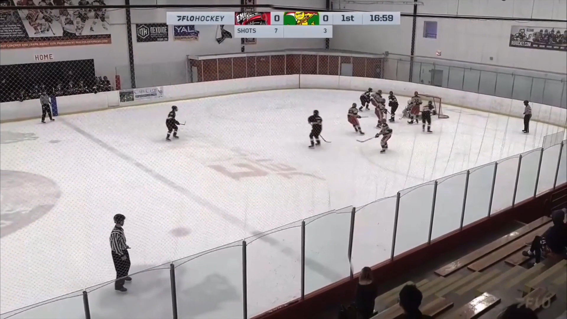 Nathan Wax's 40 Saves in OT Loss vs. Walpole | Chicago T-Rex Highlights