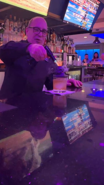VooDoo Lounge - The making of "Ogou's Fire" - Cocktail Bars Near Me - Atlantic City, New Jersey