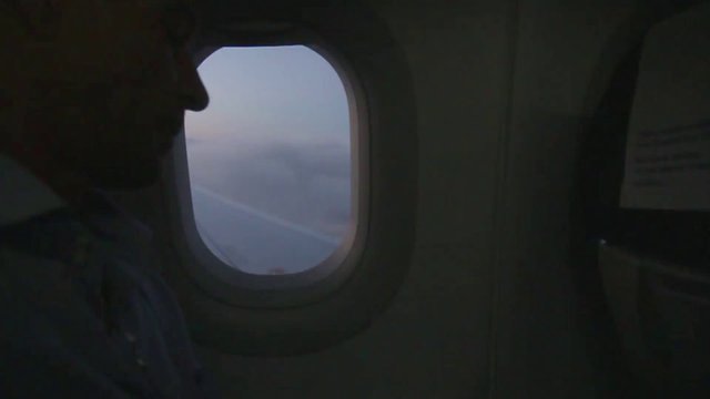 Airplane passenger