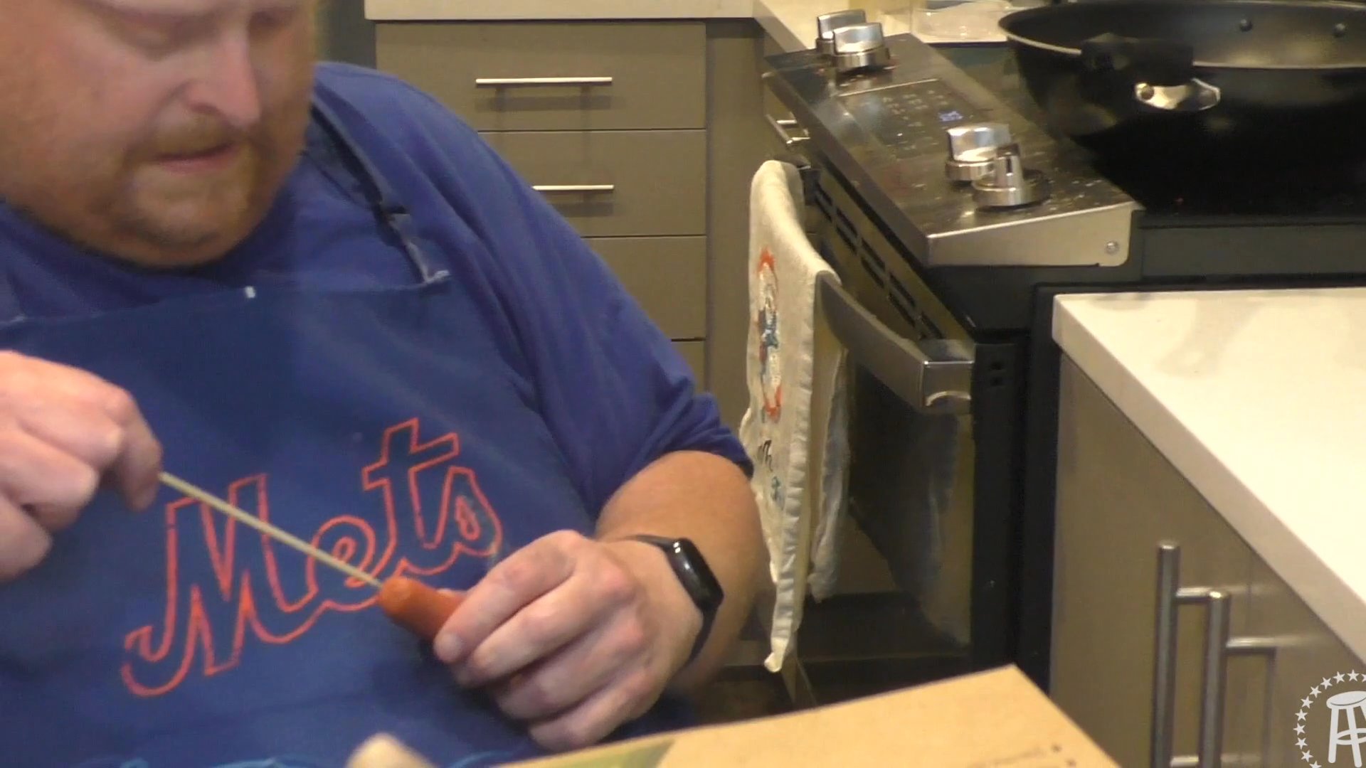 Tank Cooks Flamin' Hot Cheetos Korean Corn Dog