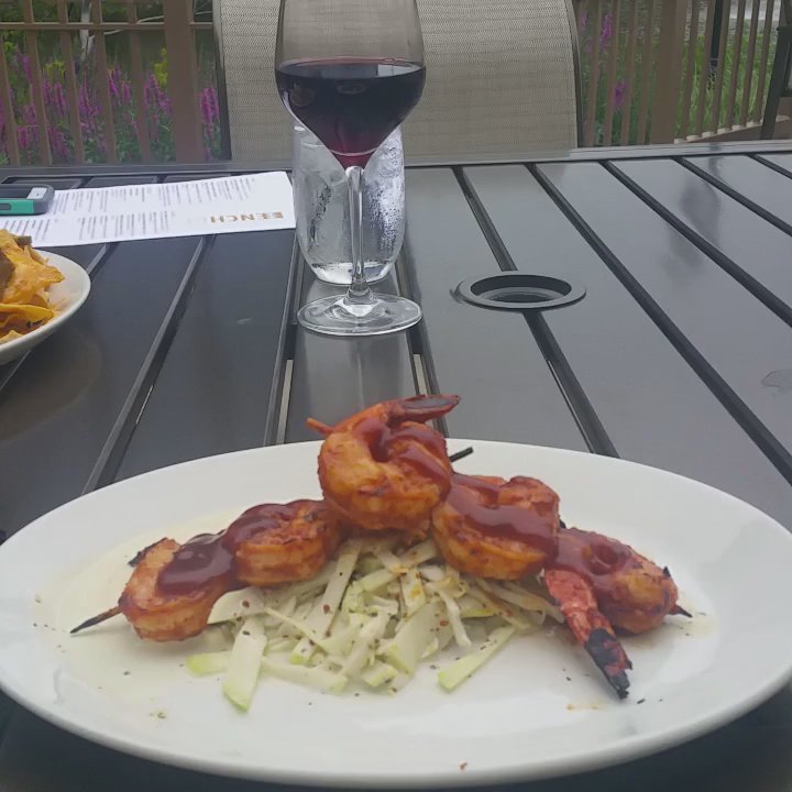 The Bench - Yummy appetizers #nachos #baconshrimp - New American Near Me - Gaithersburg, Maryland