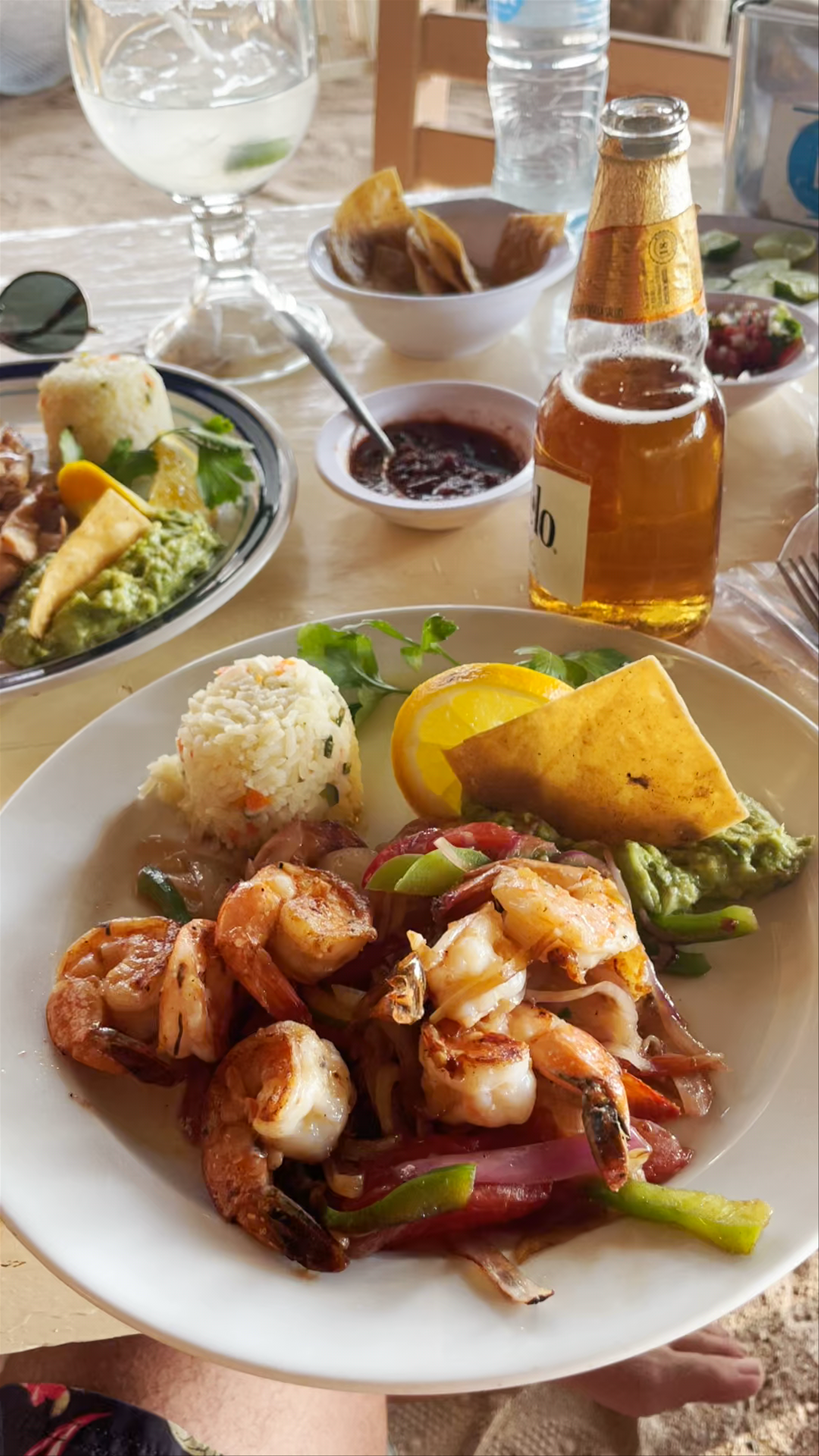 Authentic Mexican Seafood Delight at El Oasis del Holi, Puerto Vallarta