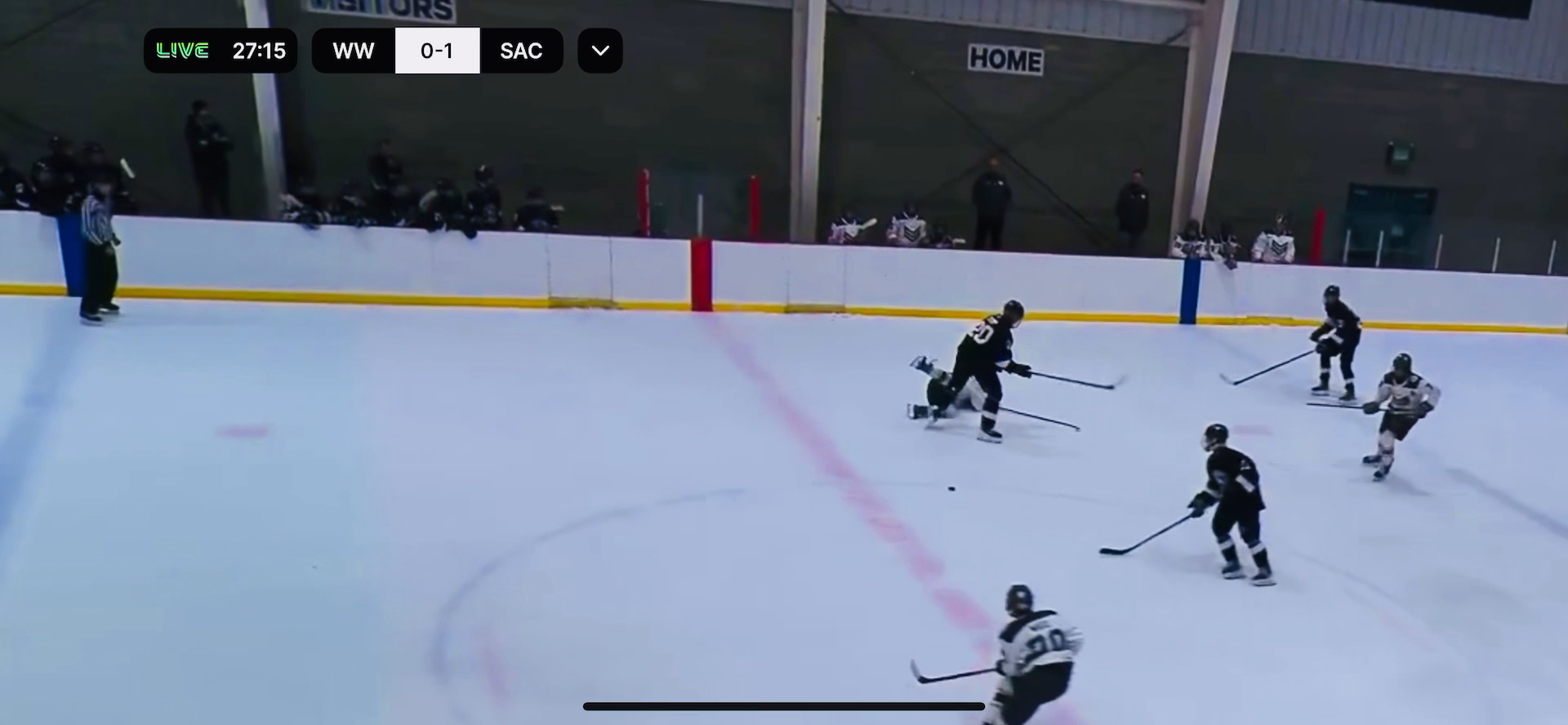 Connor Stump's Crushing Open Ice Hit | Wenatchee Wild 14U AAA