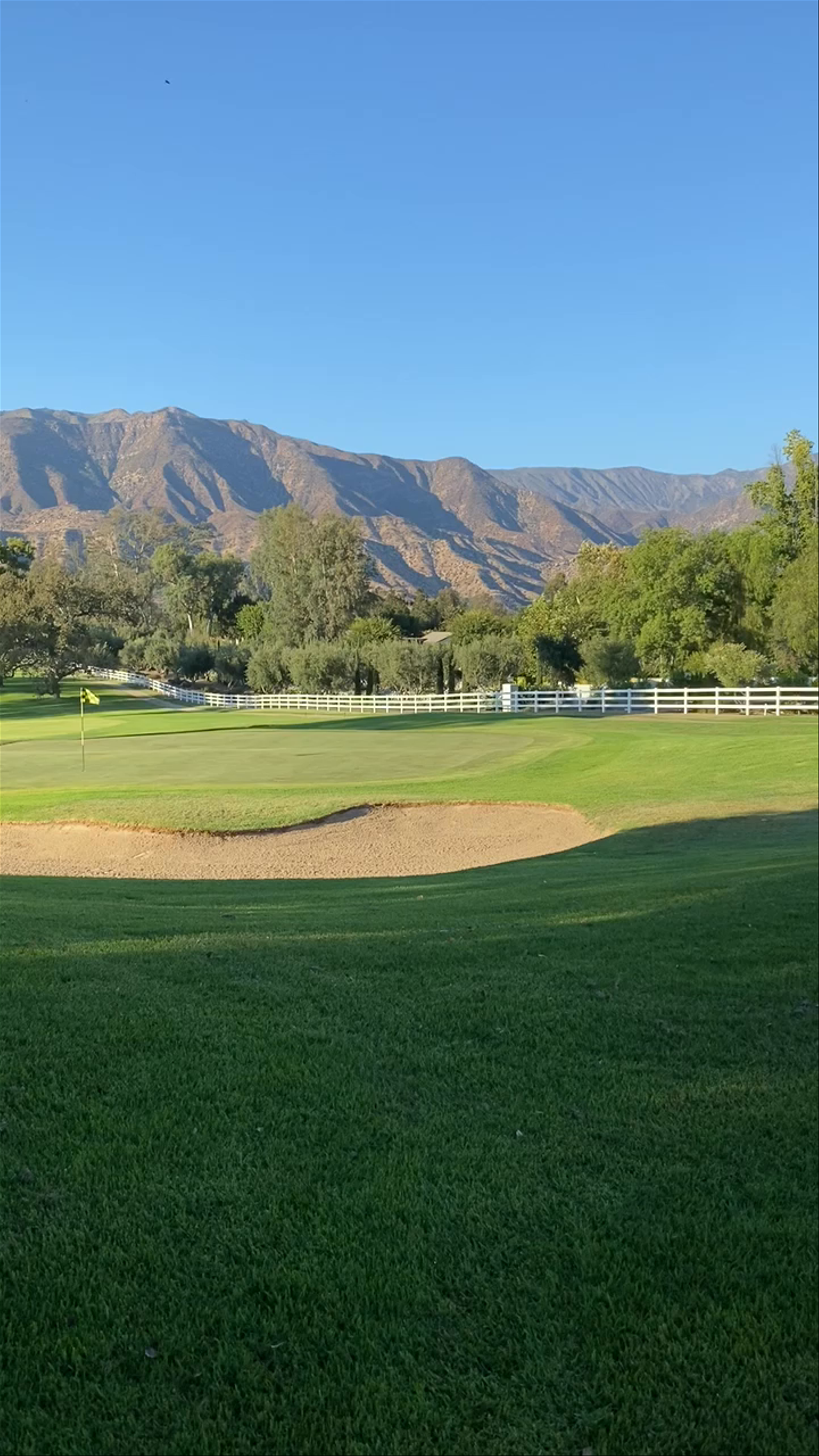 Ojai Valley Inn Golf Course: Sunset Serenity Amid Majestic Mountains