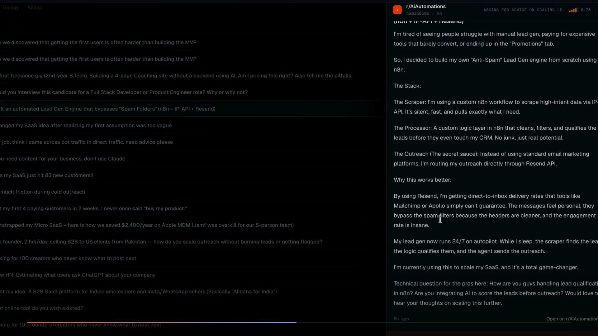 Signalstac — the public-presence inbox image 1
