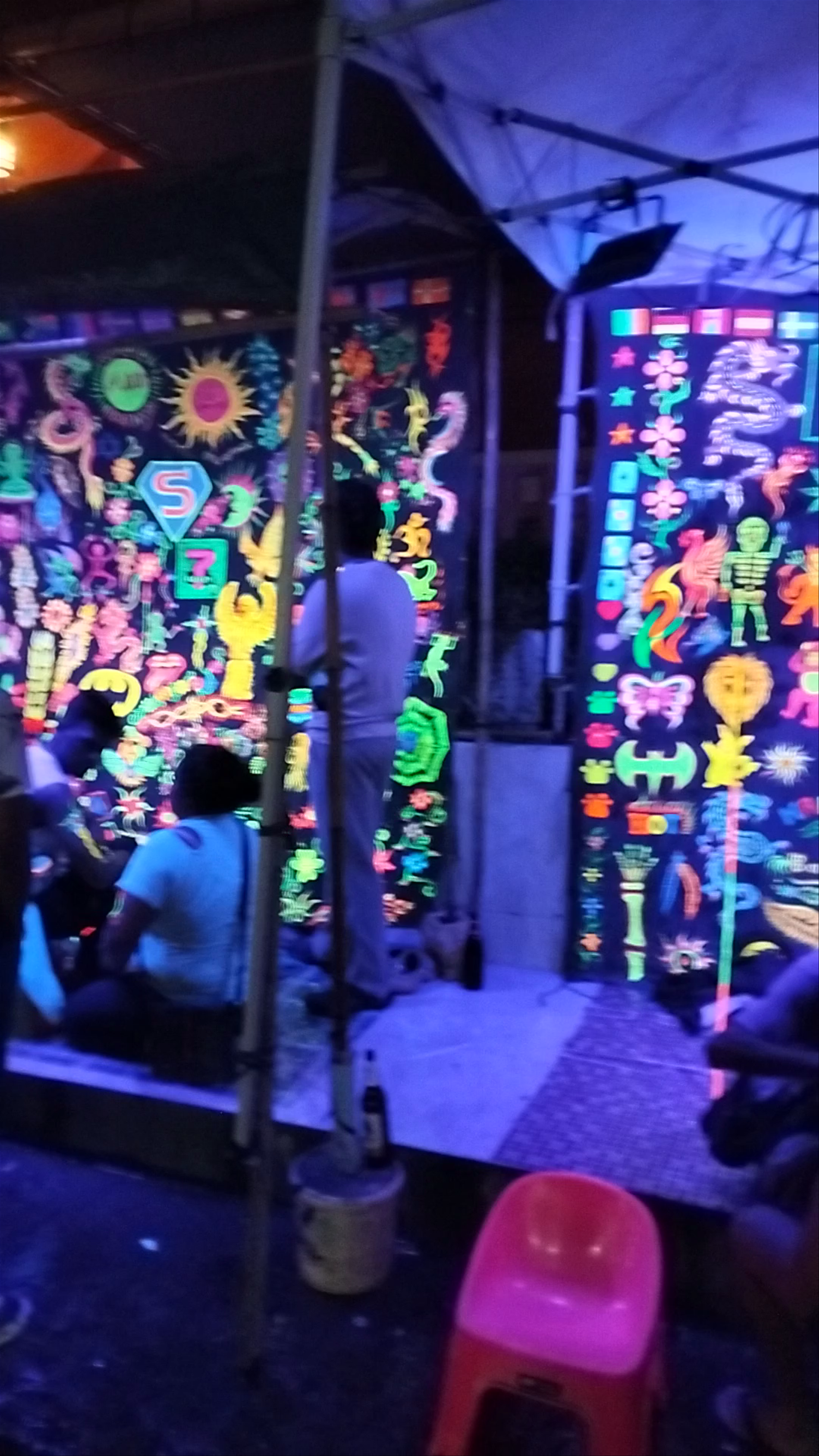 Full Moon Party Vibes at Ban Tai Night Market, Ko Pha-ngan