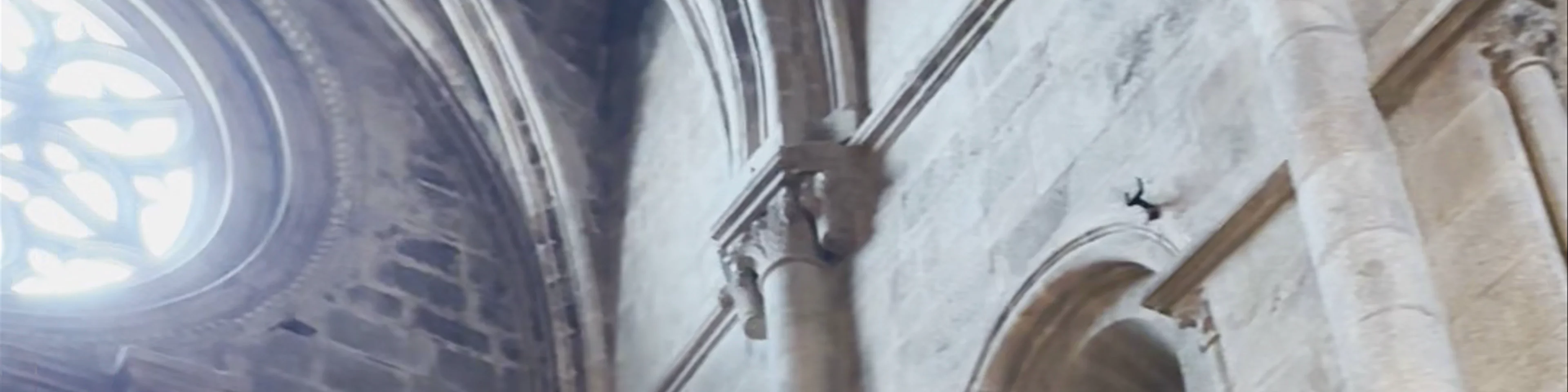 Fachada norte da catedral de Ourense